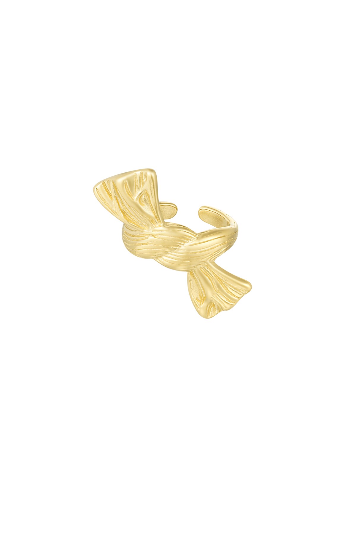 Knot it up ring - Gold color h5 