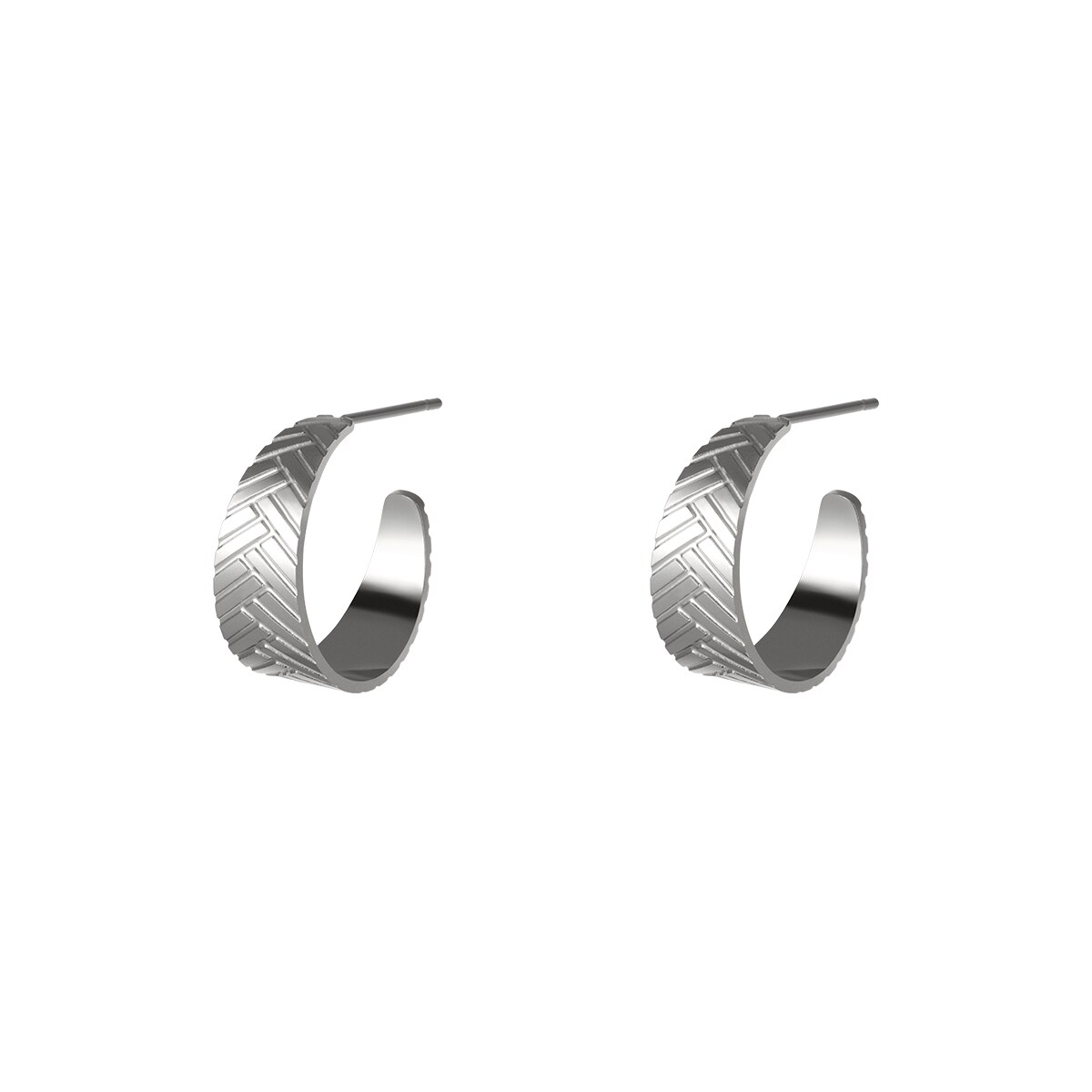 Double herringbone earring h5 