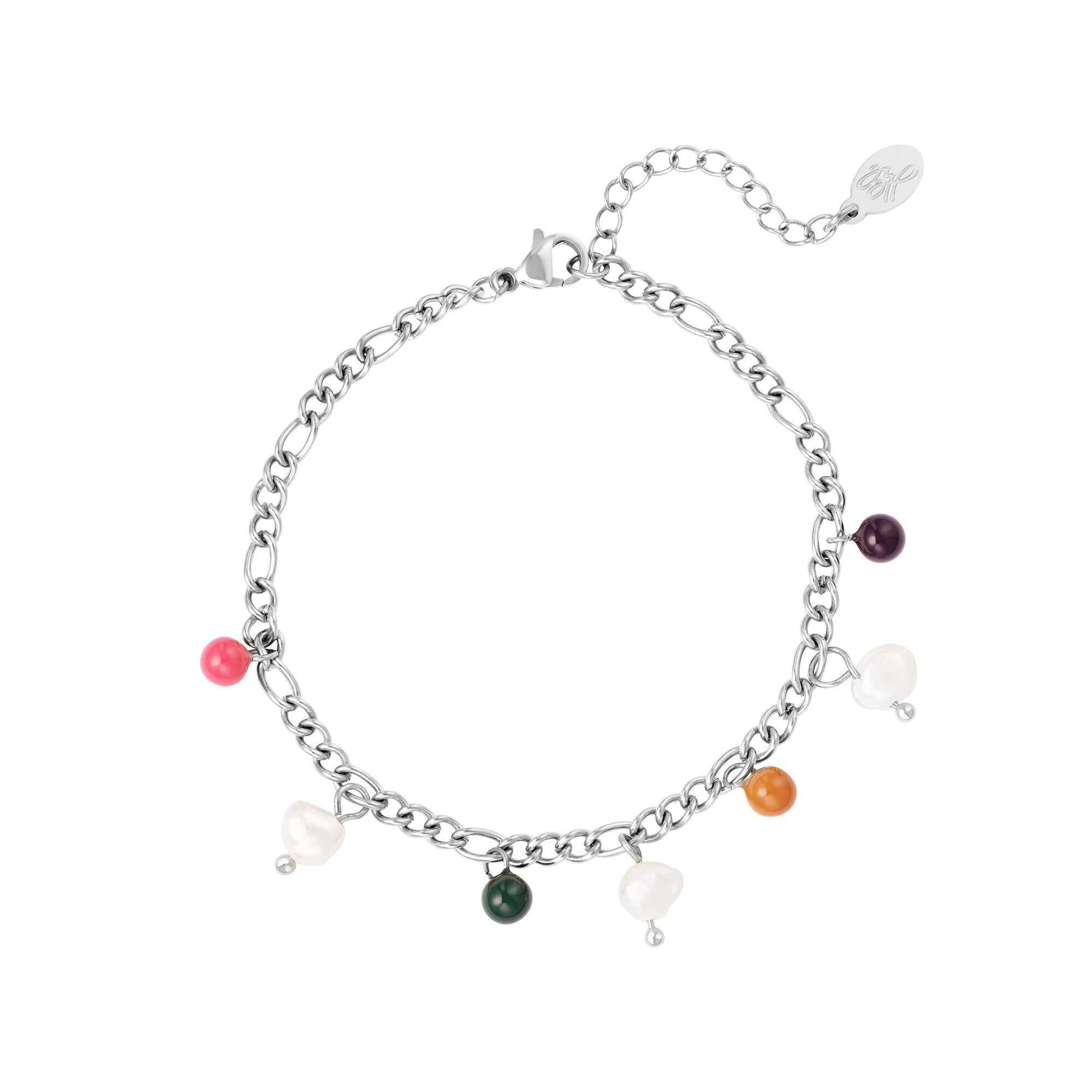 Bracelet colored charms h5 