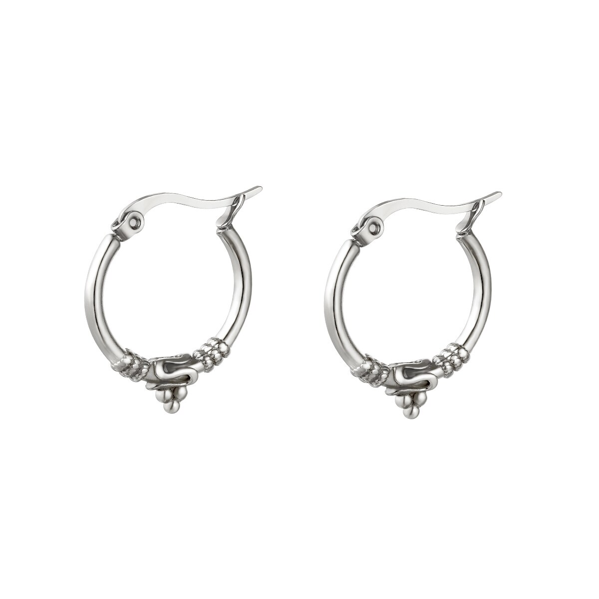 Stainless steel earring h5 