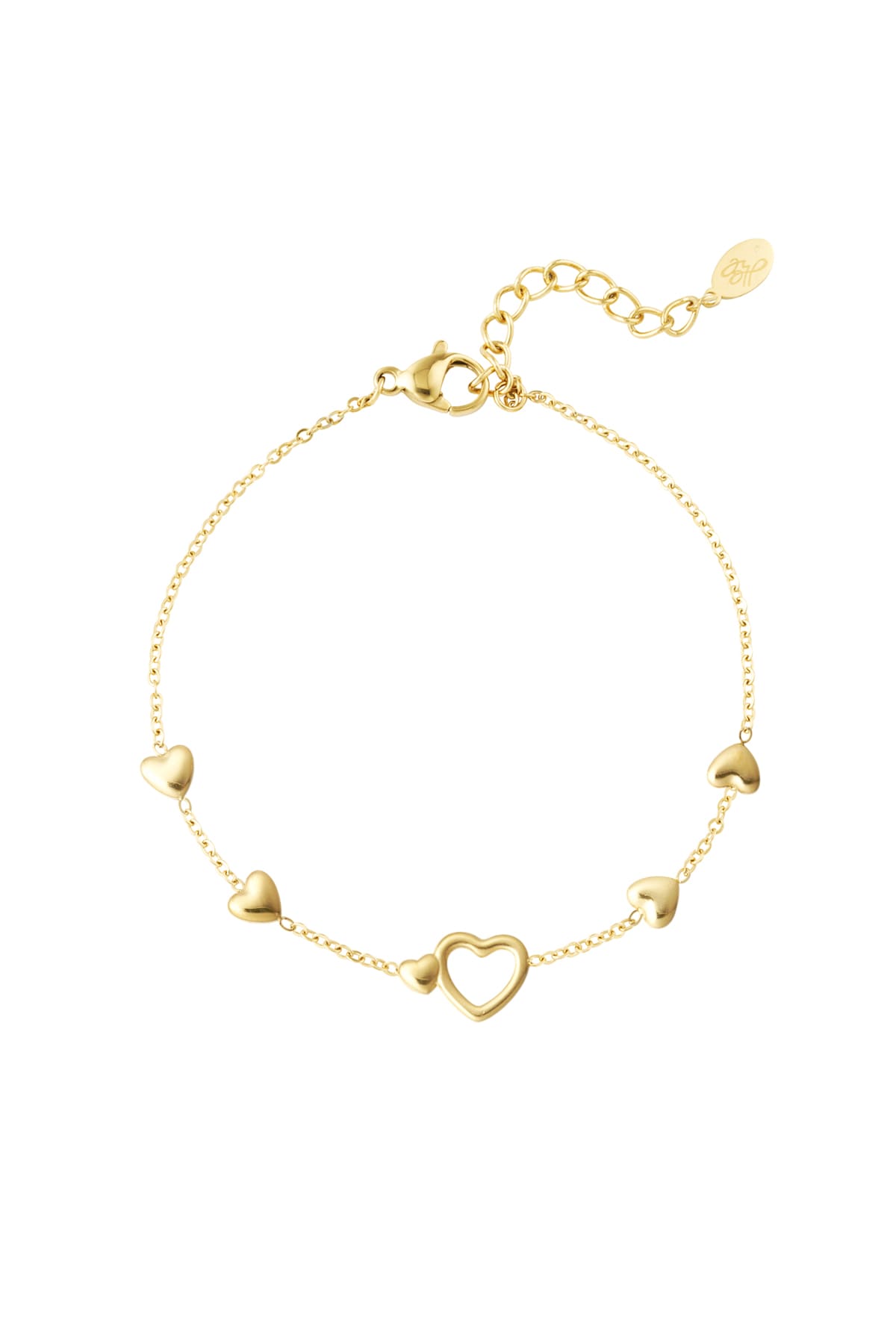 Bracelet all you need is love - Gold color