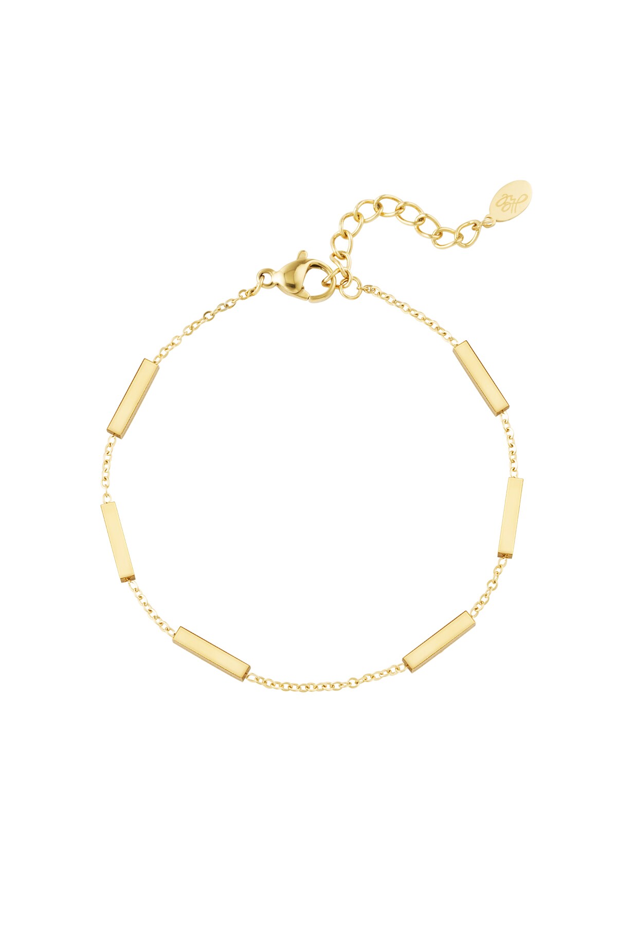 Bracelet tube - Gold color h5 