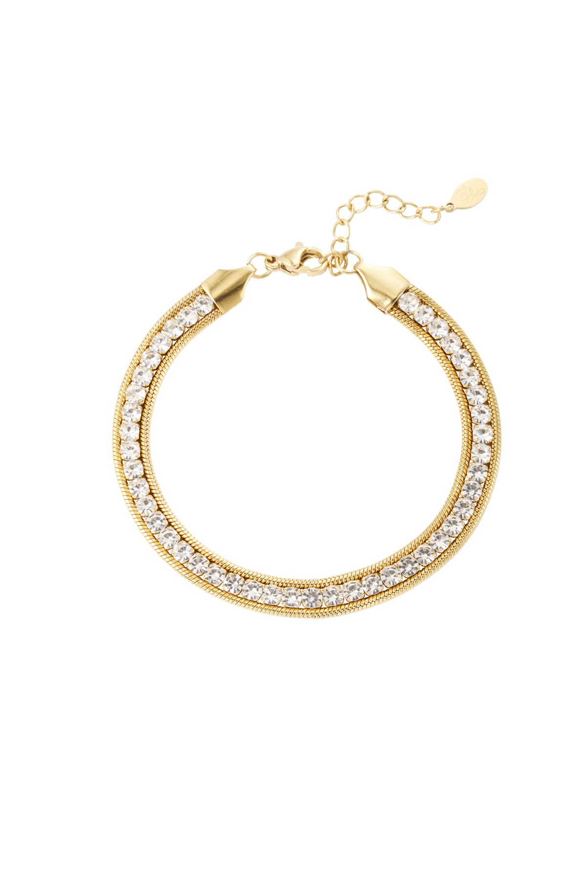 Bling-Armband – Gold - Goldfarbe 