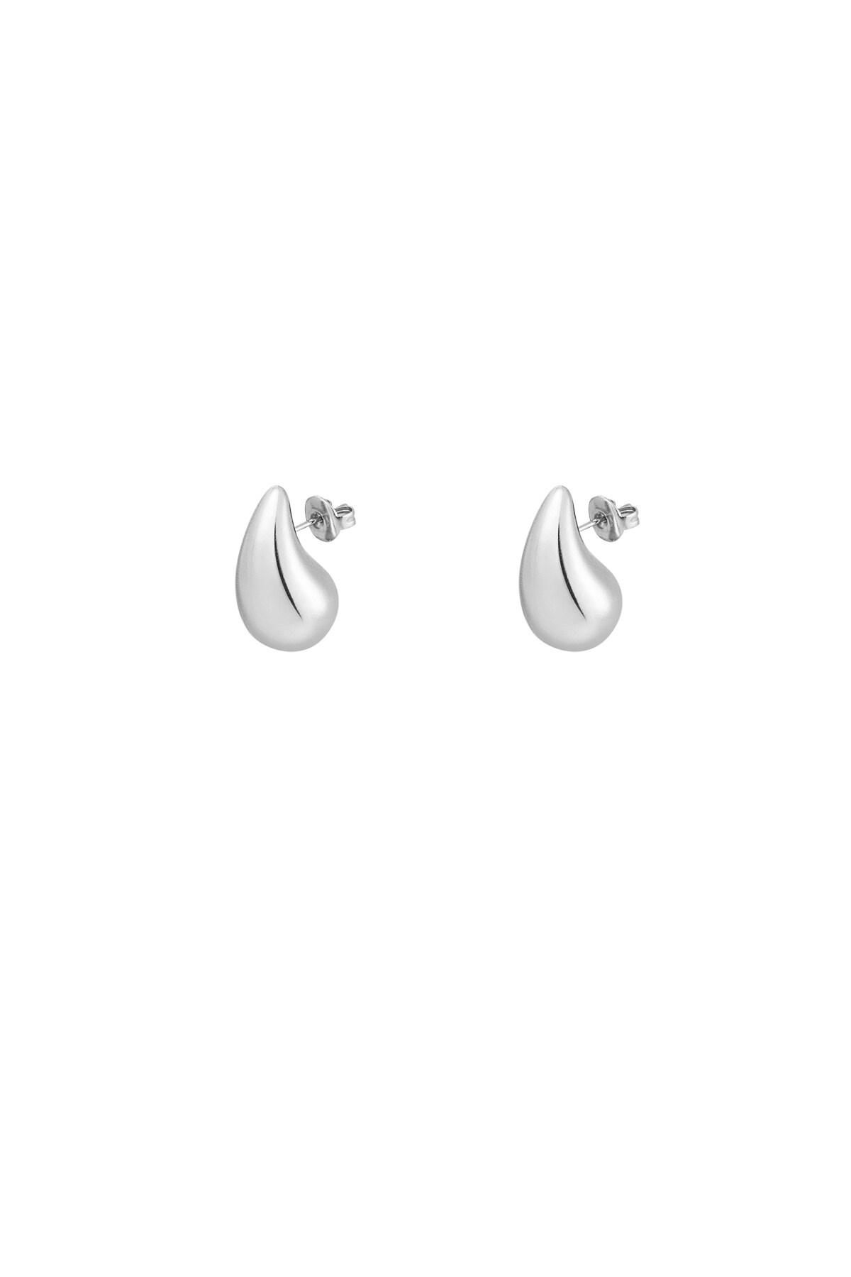 Drop earrings mini - Silver color h5 