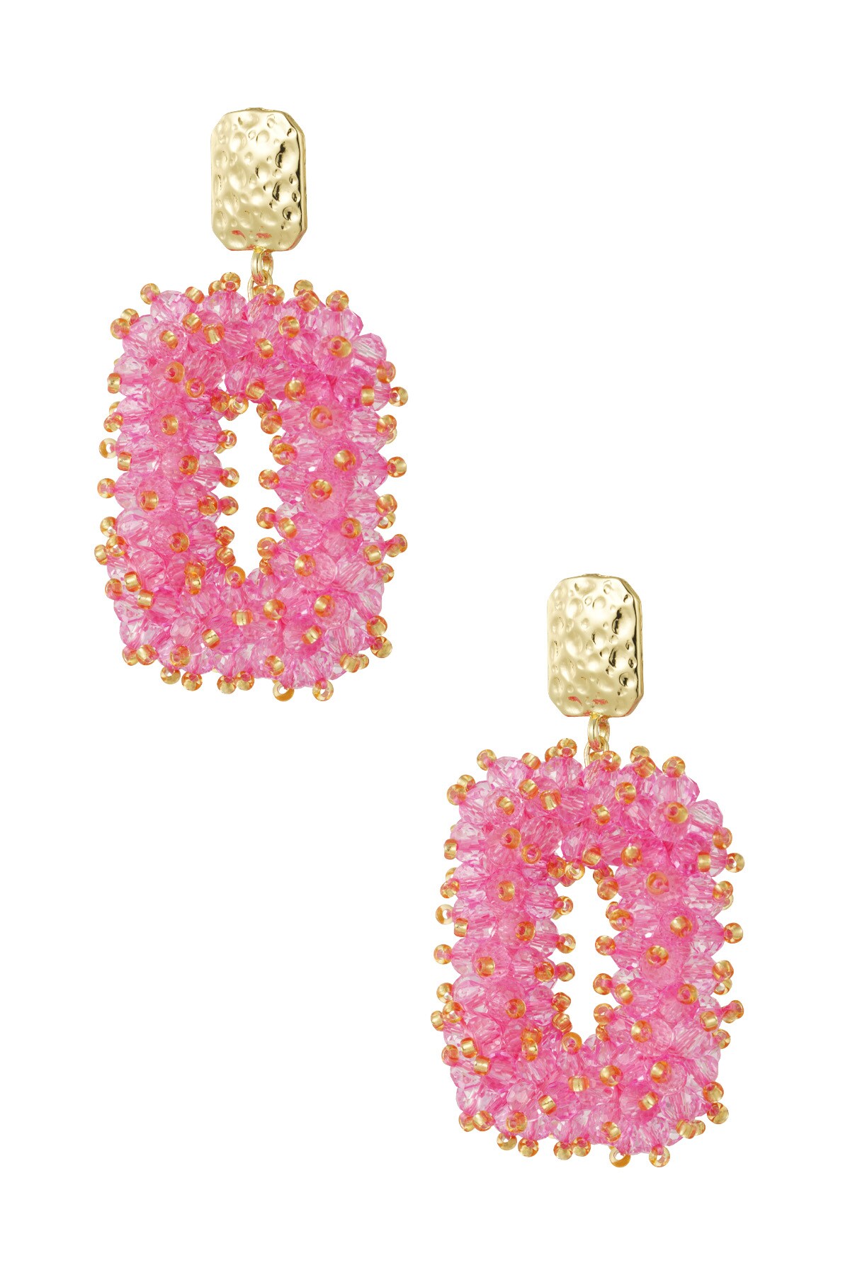 Earrings colorful must have - fuchsia h5 