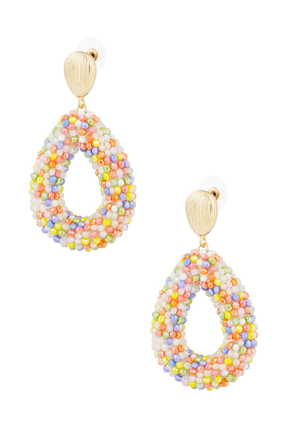 Discodip earring - multi h5 