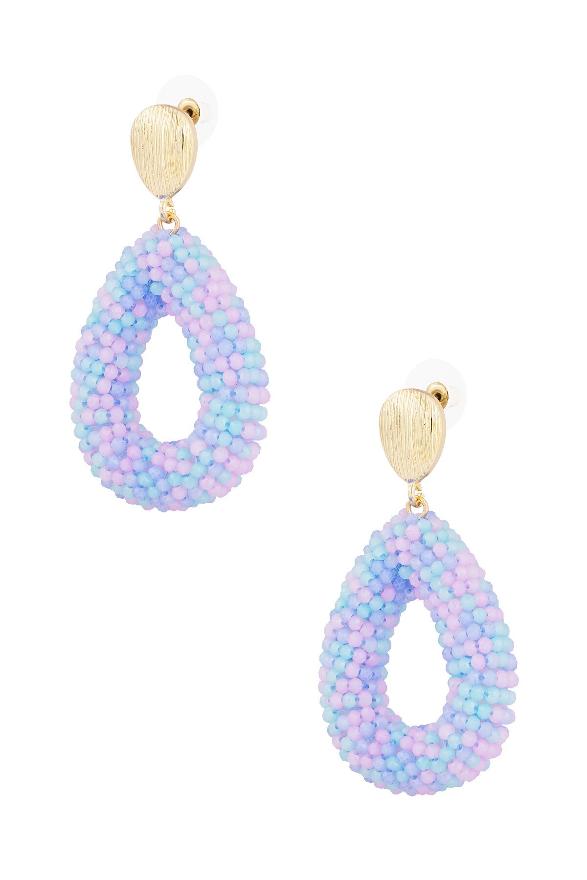 Discodip earring - light blue h5 