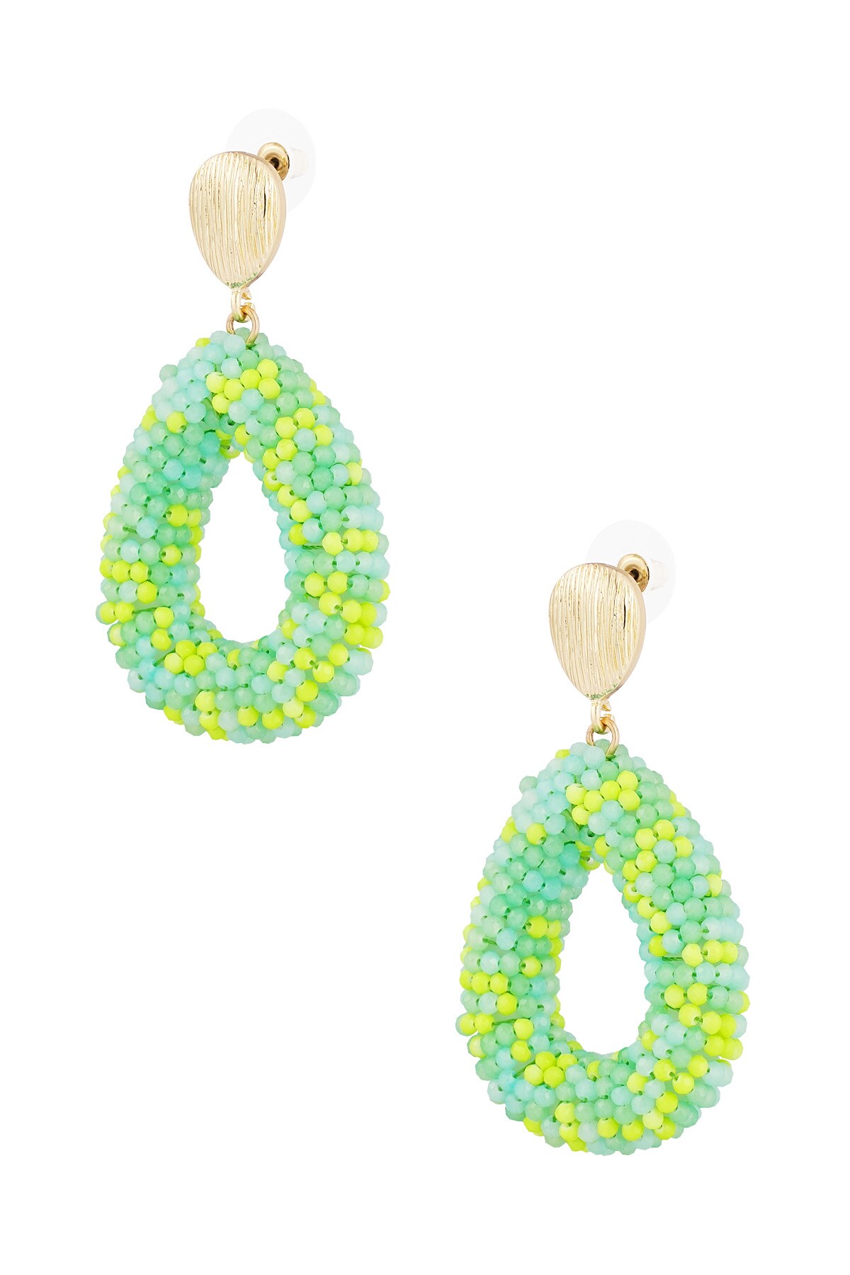 Discodip earring - green 