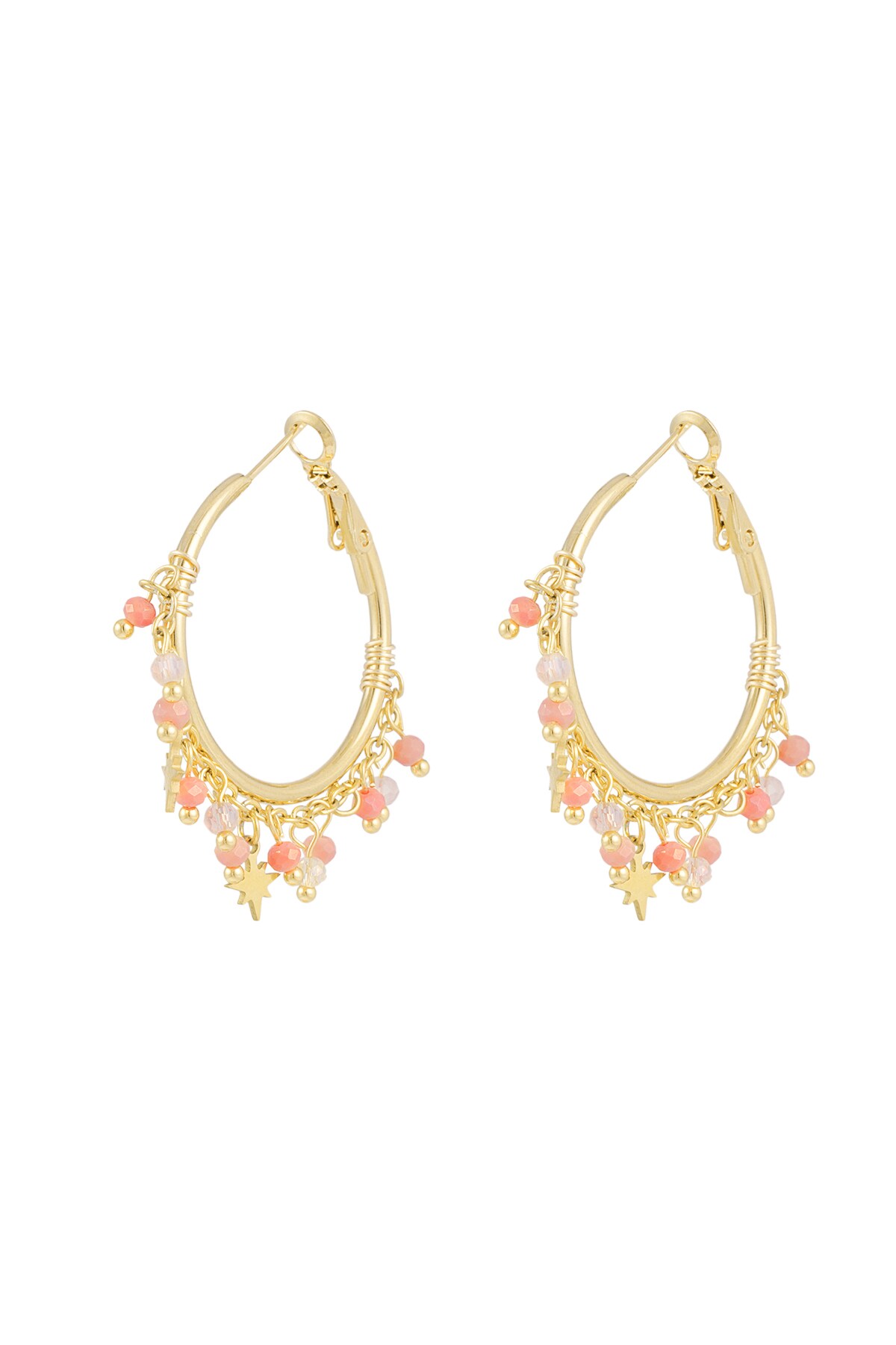 Earrings flawless filter - orange h5 