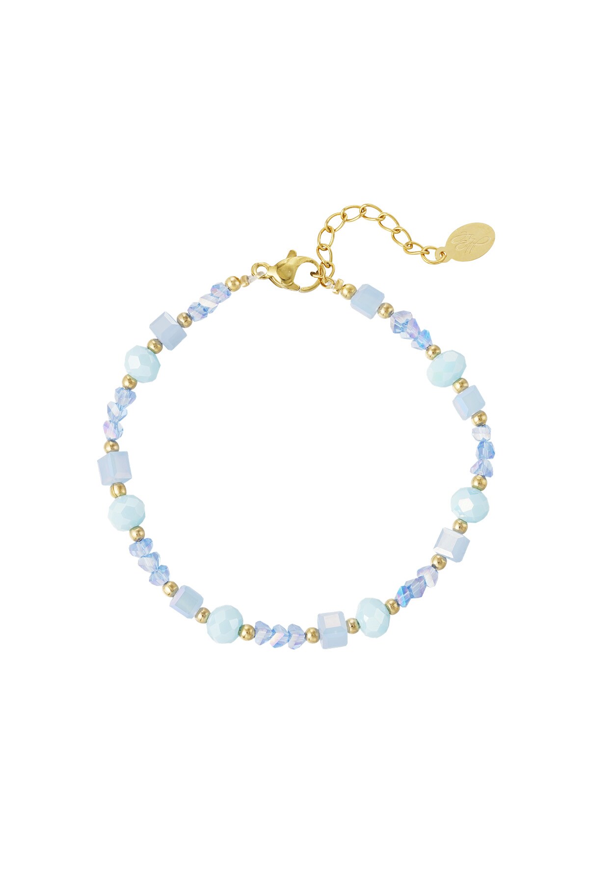 Bracelet twisted love - blue h5 