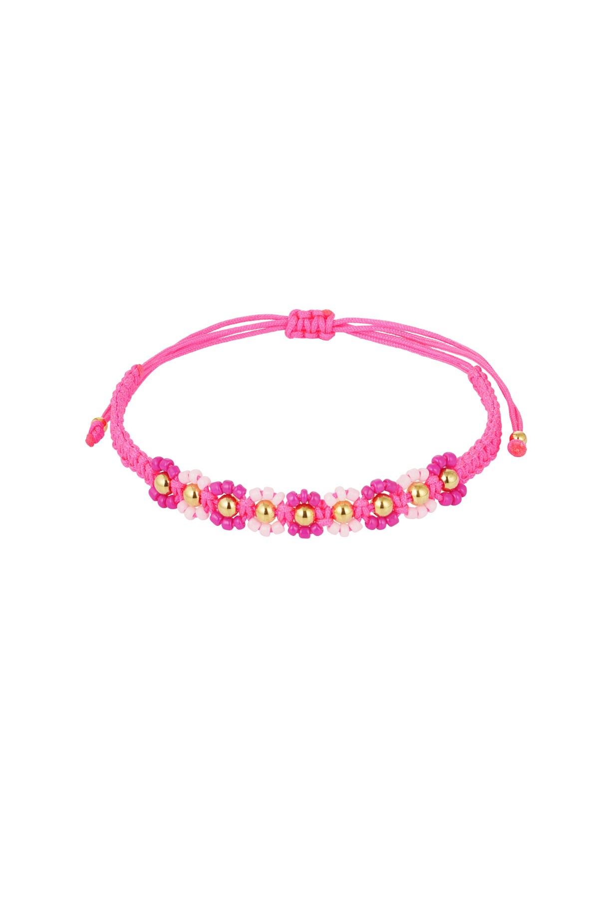 Sommerblumen-Party-Armband - fuchsia h5 