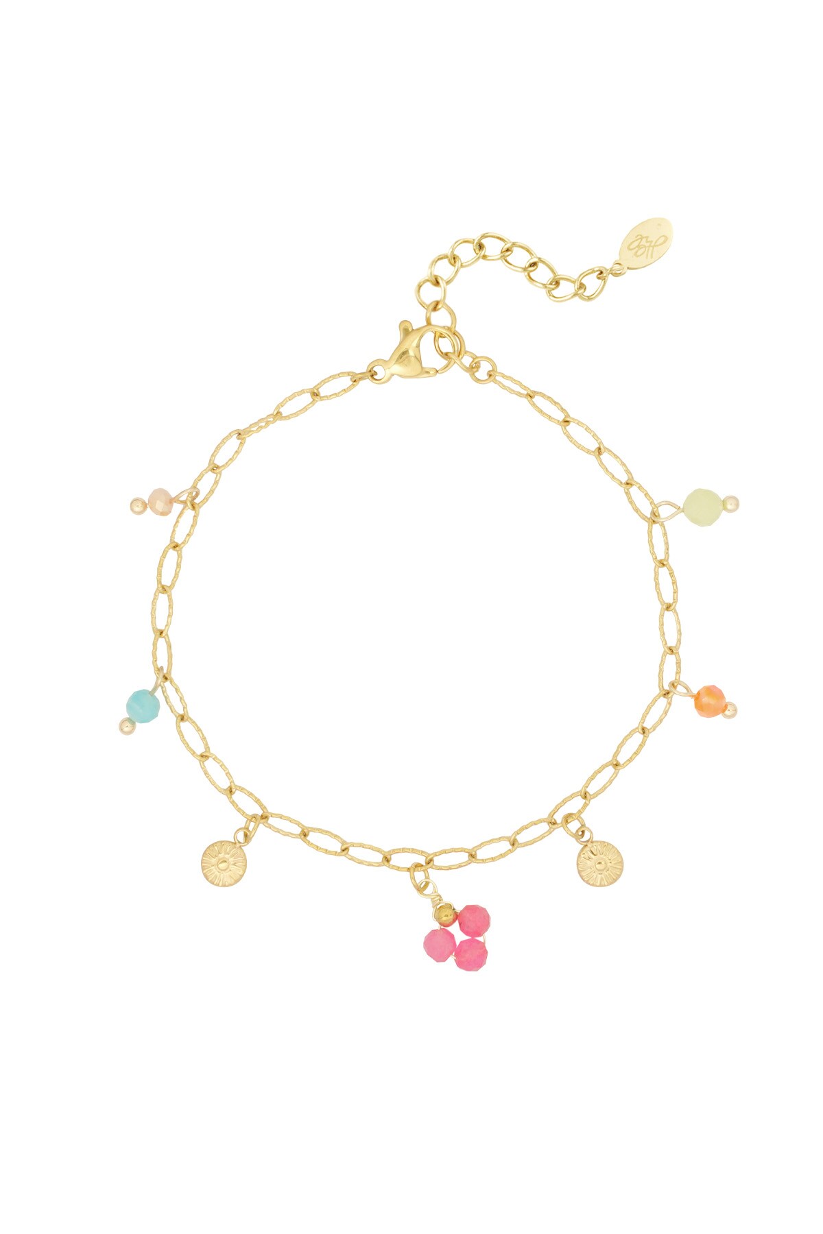 Bracelet summer love - Gold color h5 