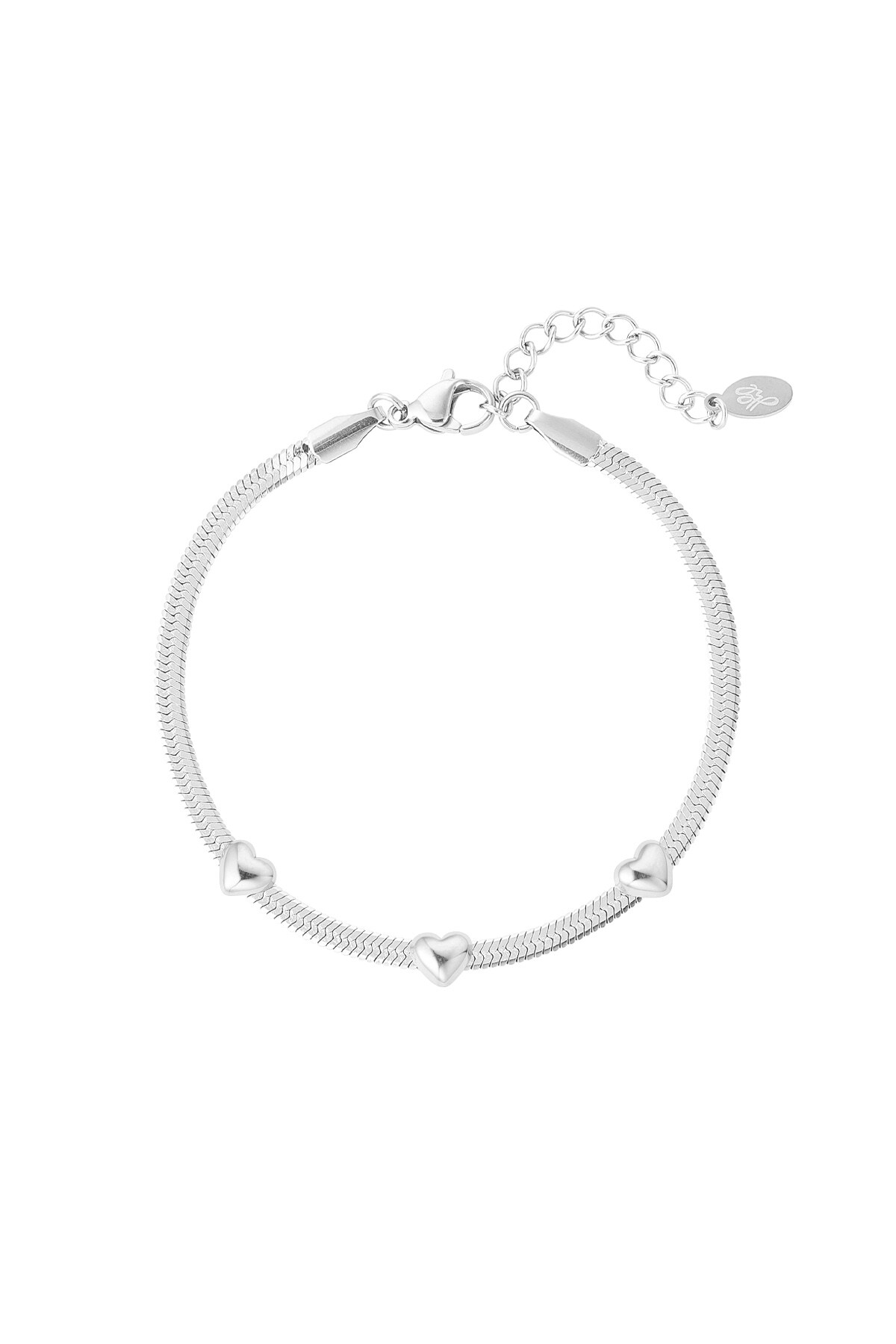 Bracelet triple the love - Silver color h5 