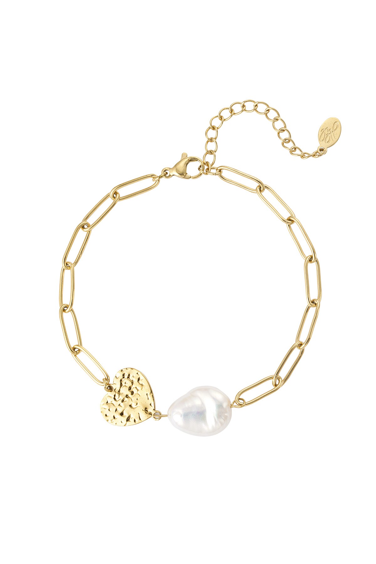 Bracelet amour toujours - Gold color h5 