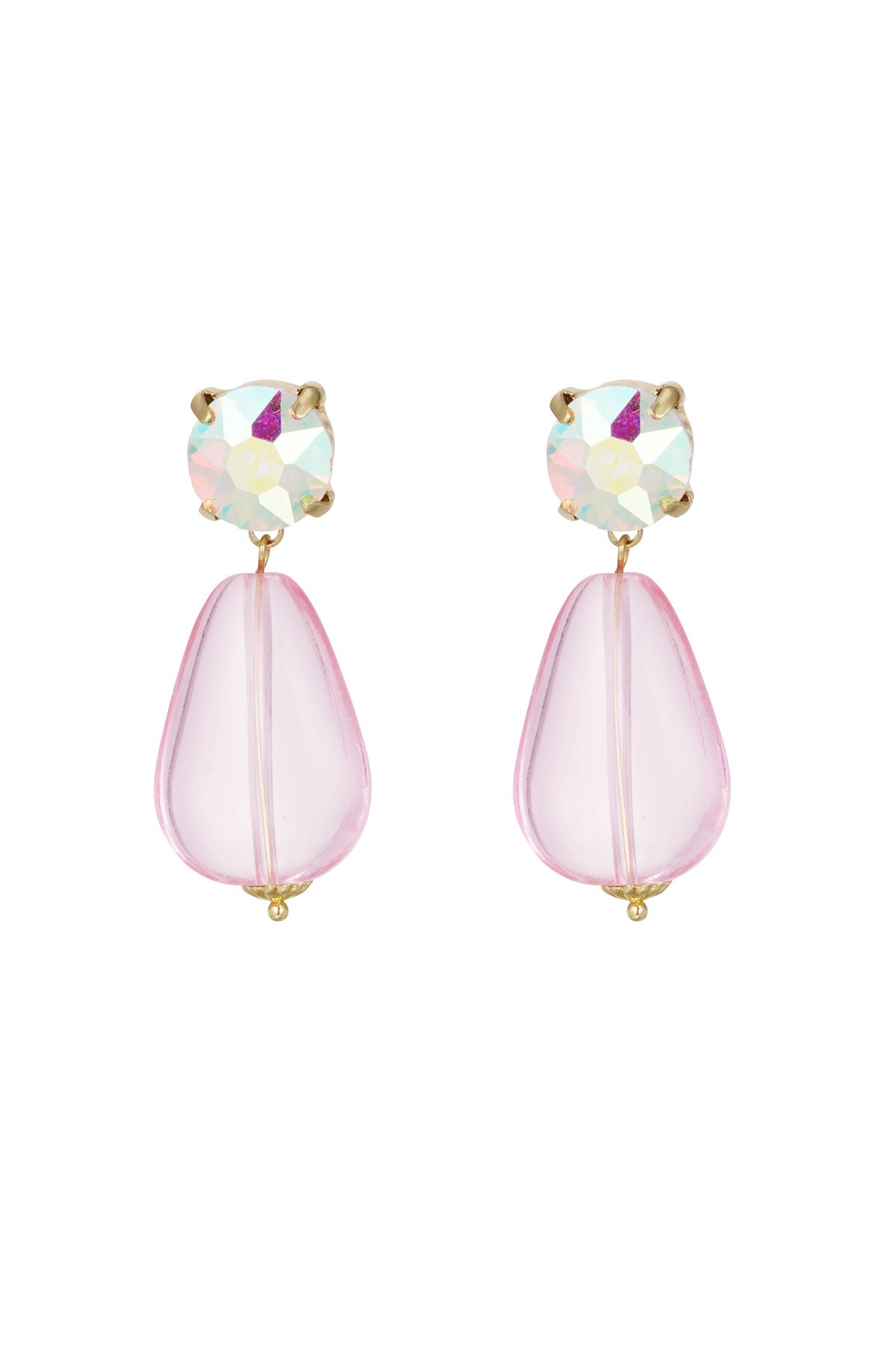 Earrings wonderland - pink 