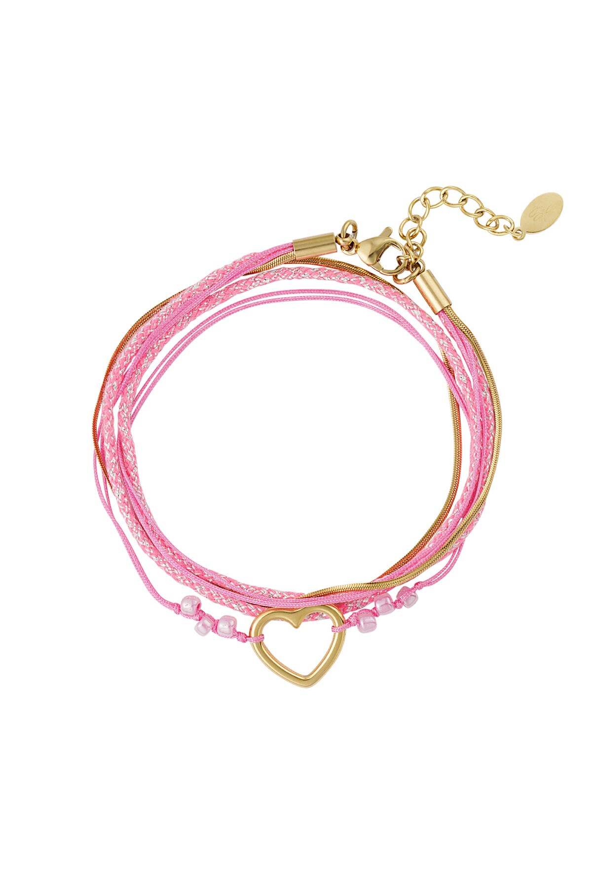 Bracelet summer flow lover - fuchsia 