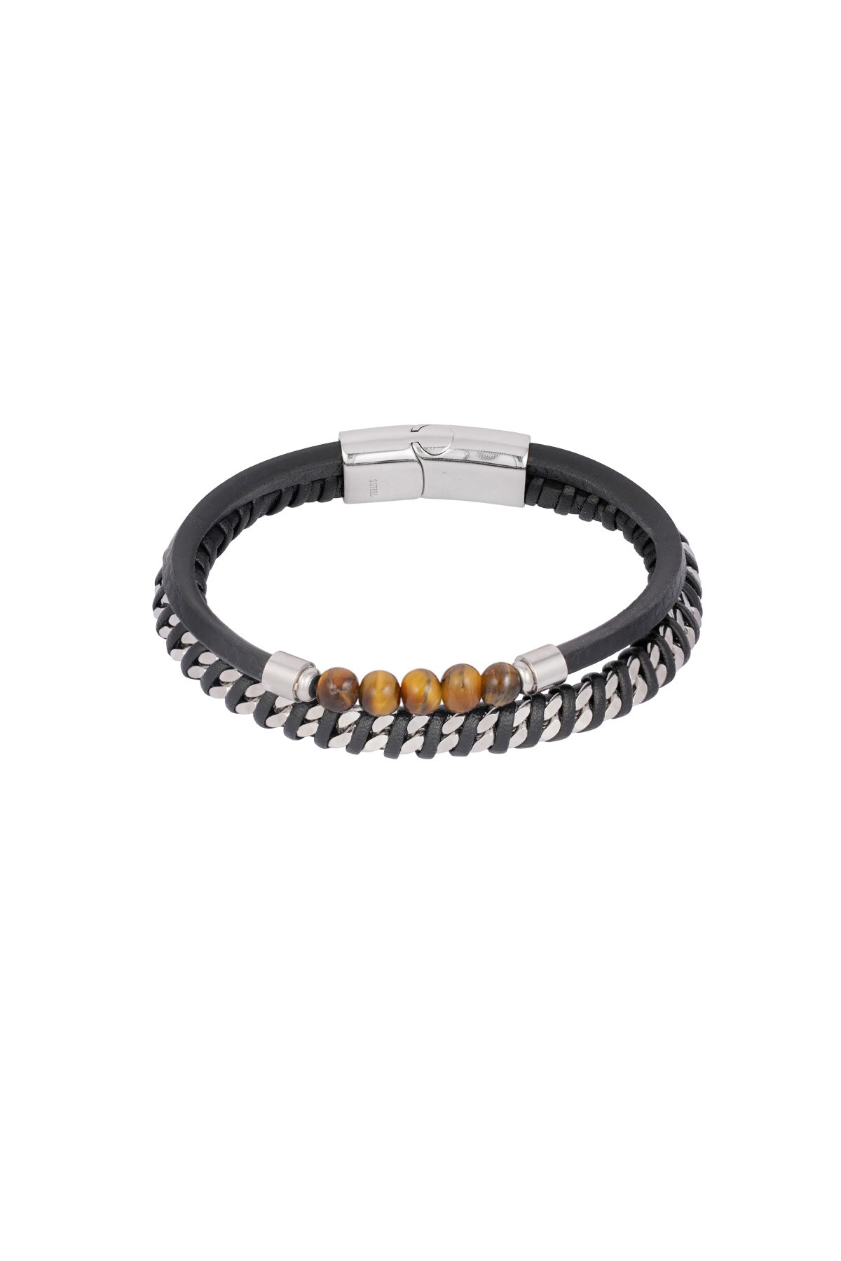 Men's bracelet momentum - brown black 