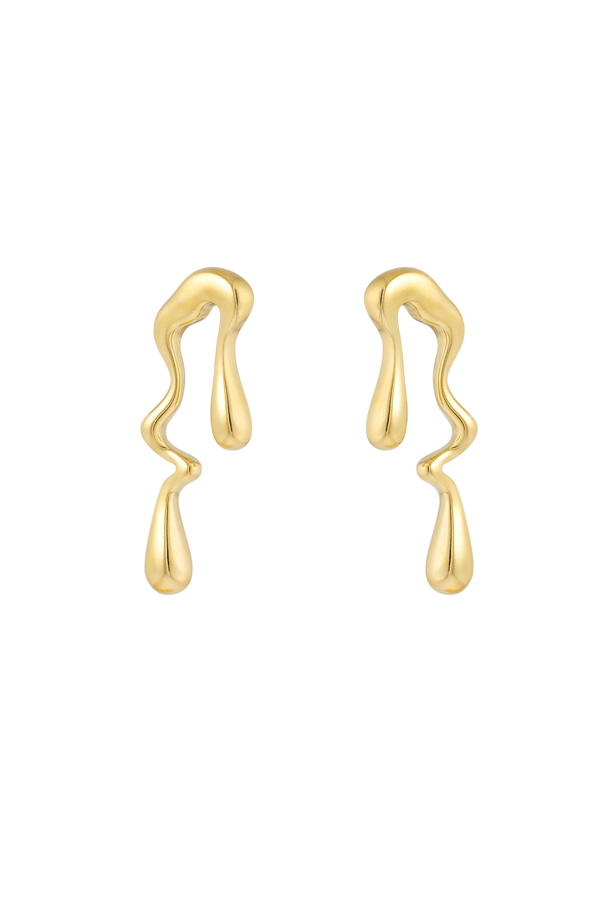 Earrings dripping away -  