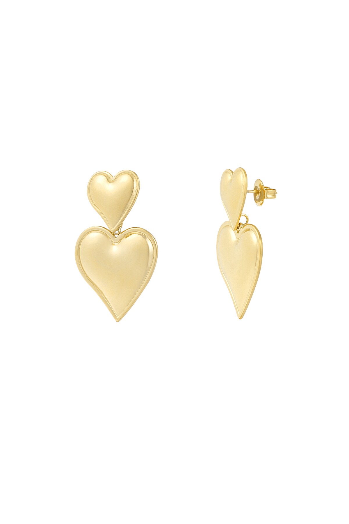 Earrings looking good - Gold color h5 