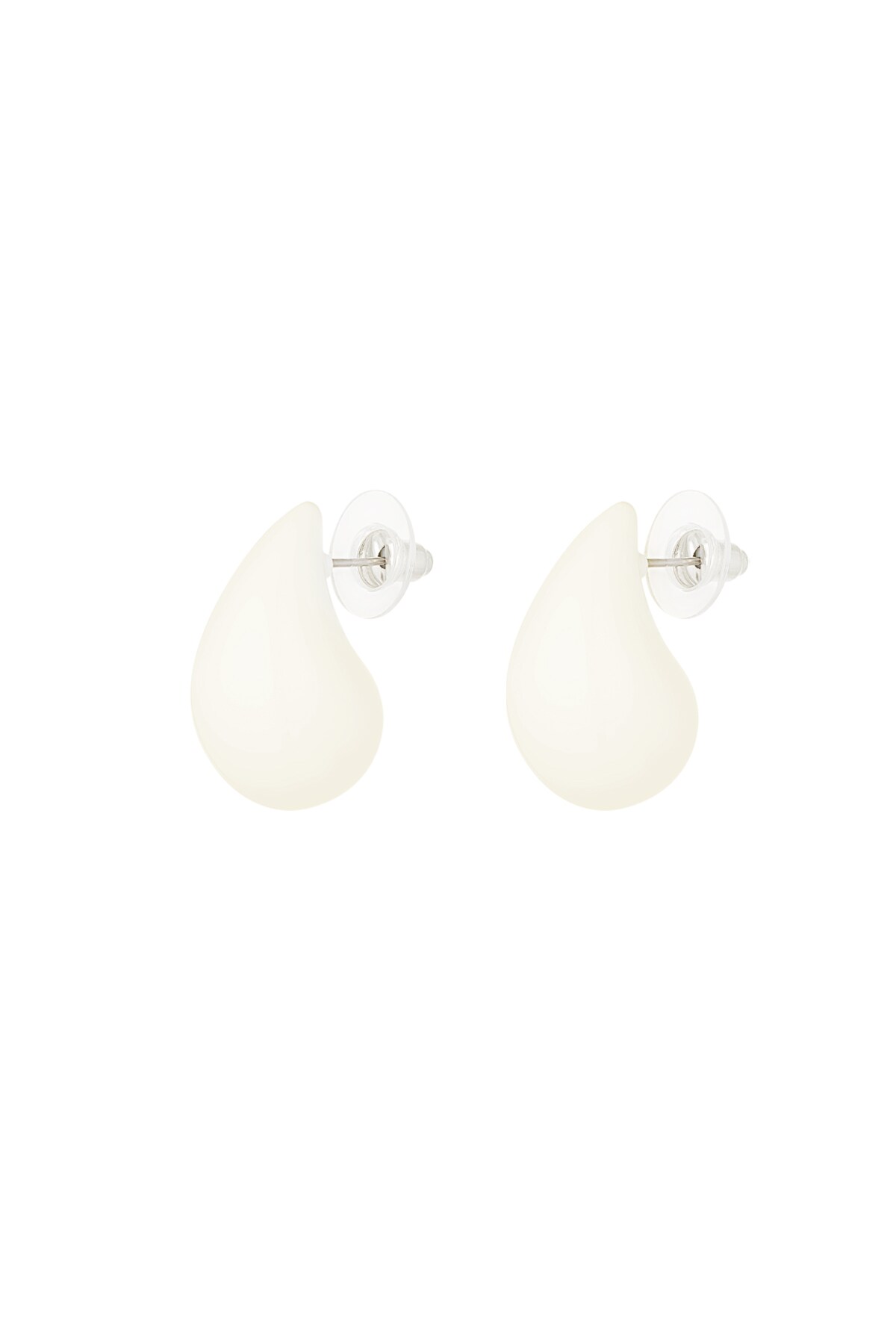 Colorful drop earring - off-white 