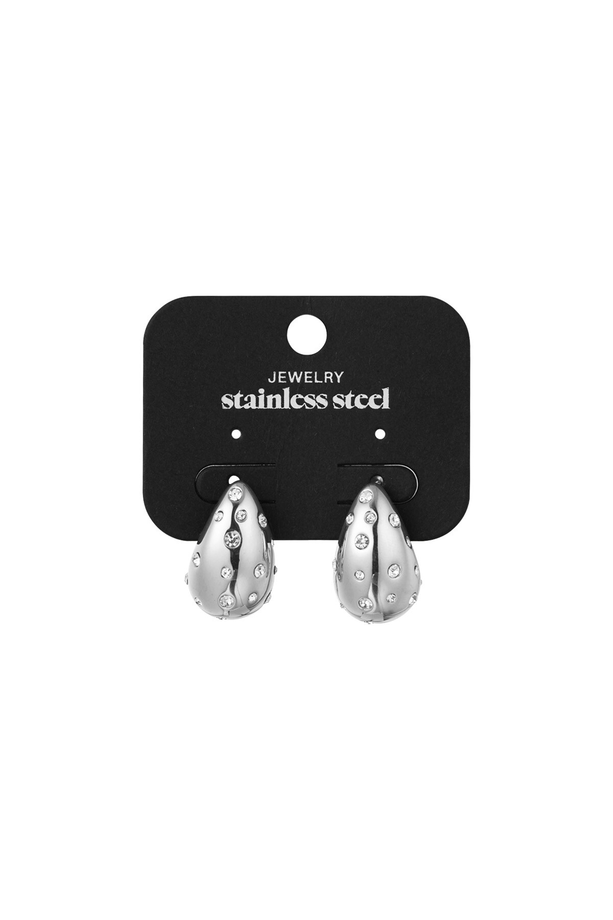 Drop earrings dazzling days - Silver color Picture3