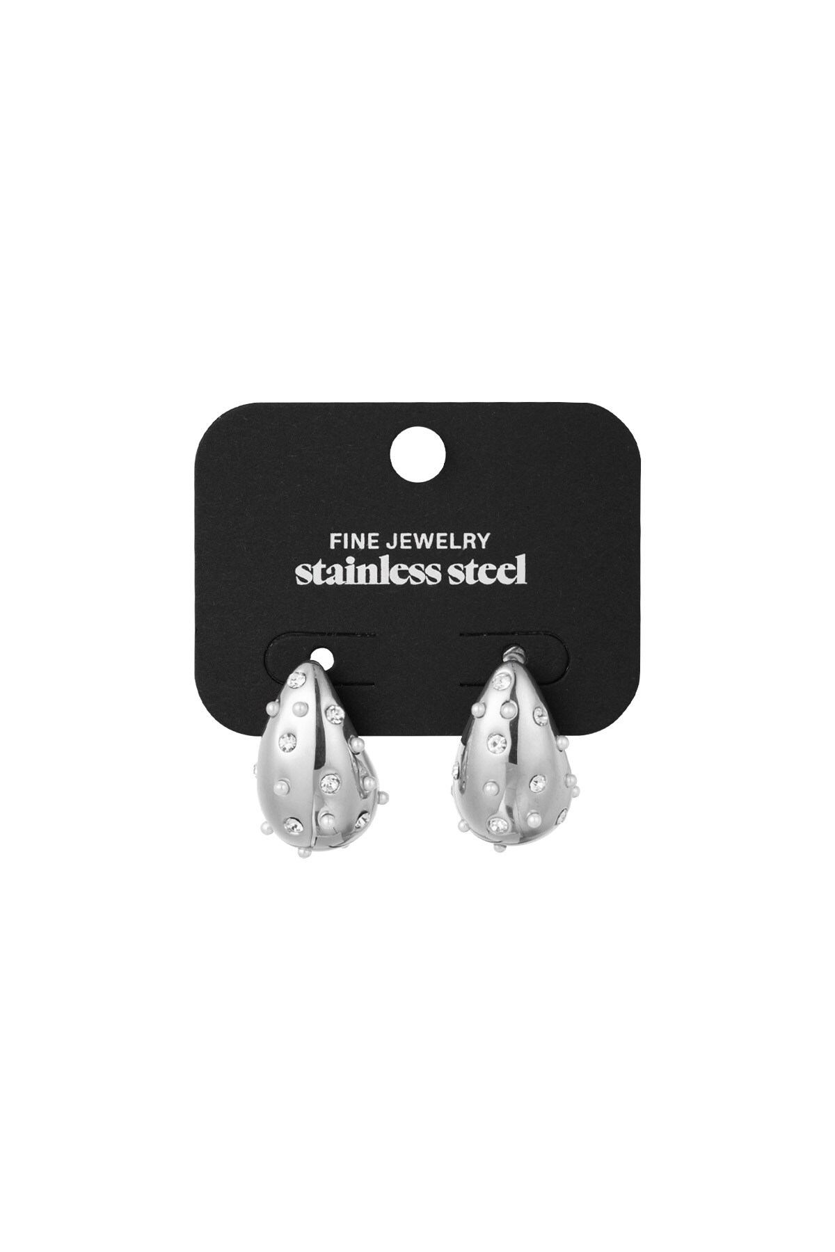 Drop earrings spice it up - Silver color h5 Picture3