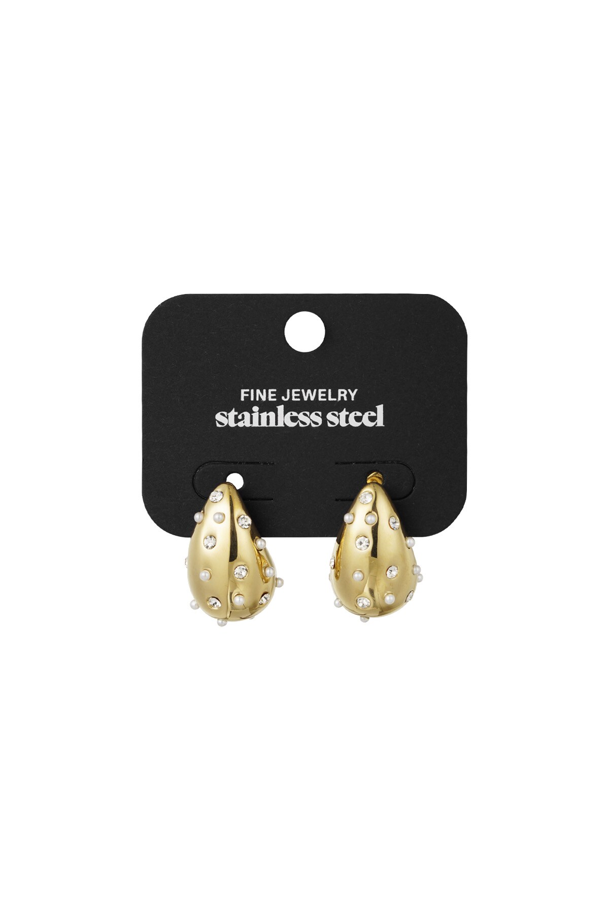 Drop earrings spice it up - Gold color Picture3