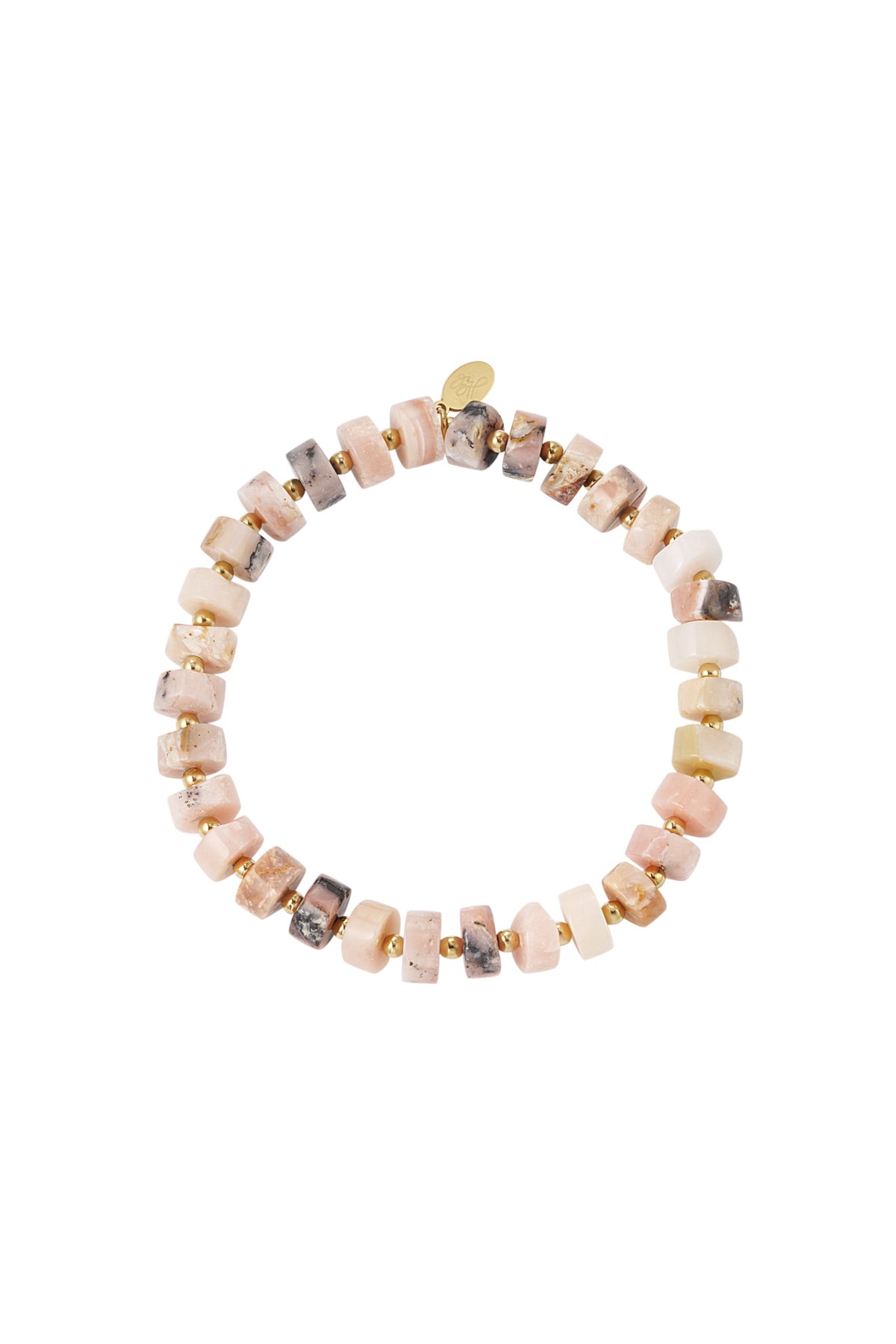 Bracelet army vibe - pale pink h5 