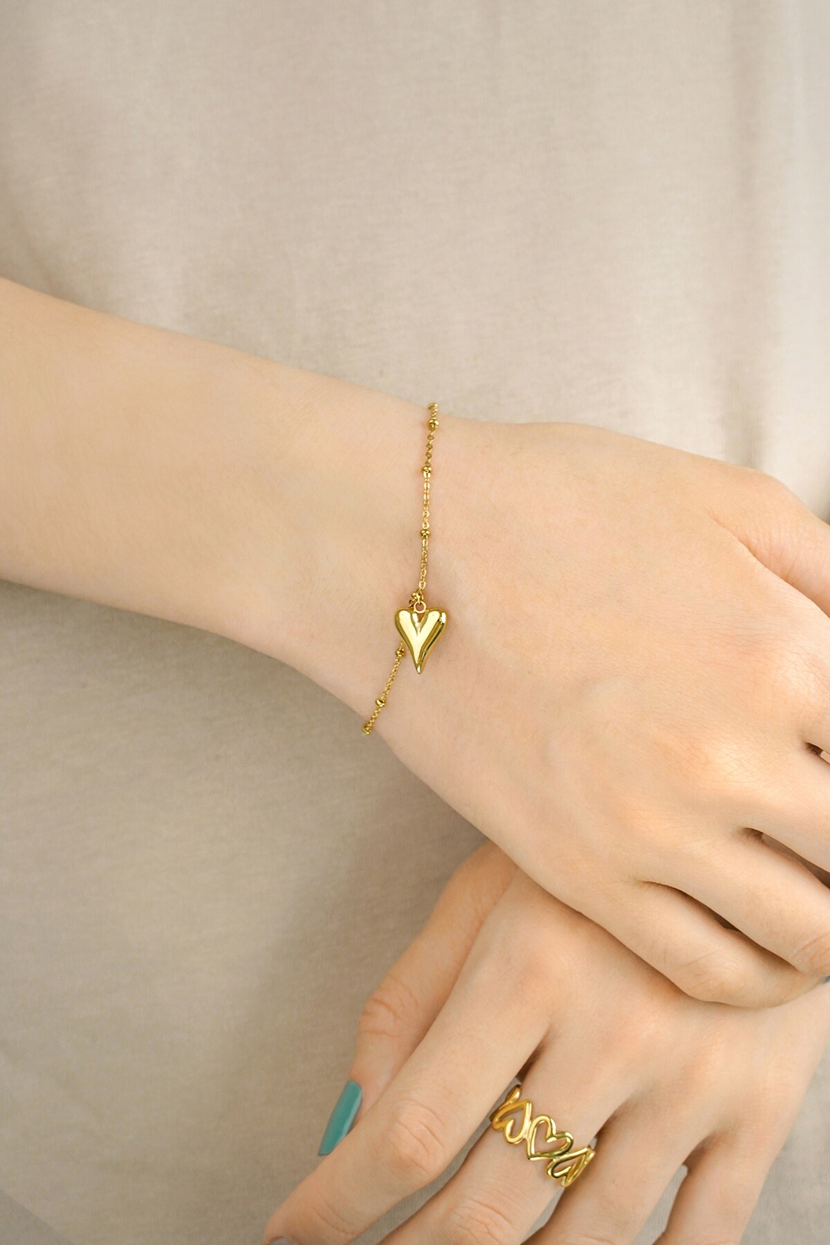 Bracelet timeless devotion - Gold color h5 Picture2