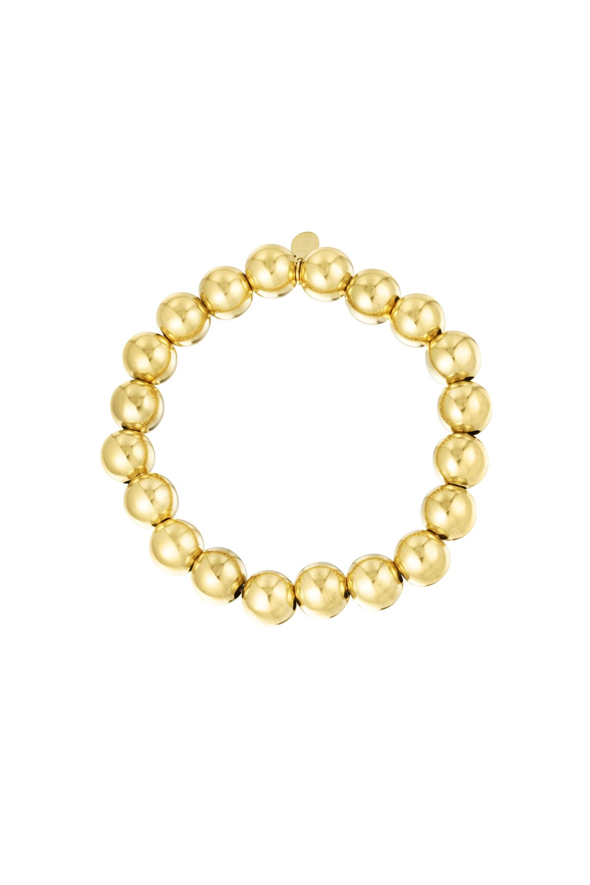 Bracelet medium bold type - Gold color h5 