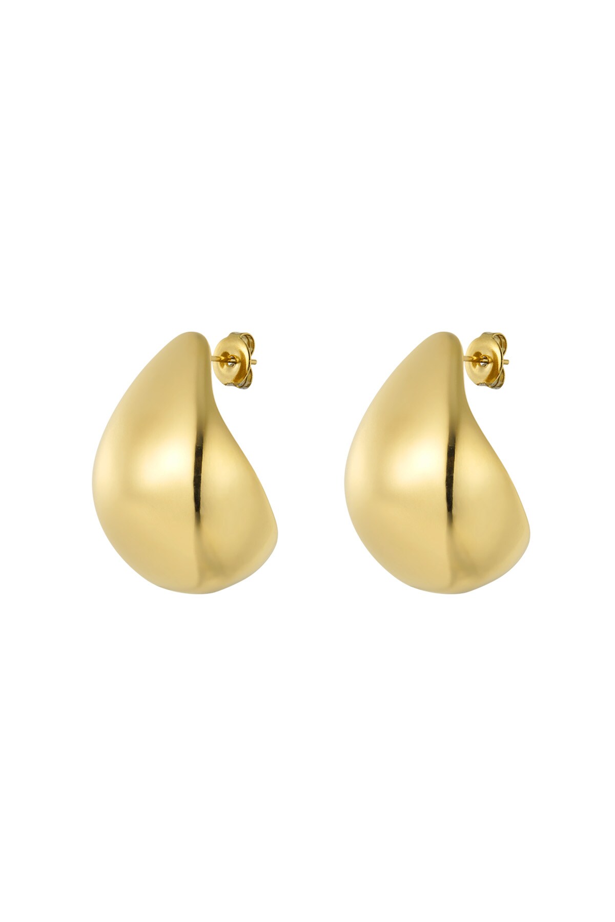 Earrings vintage drop - Gold color 