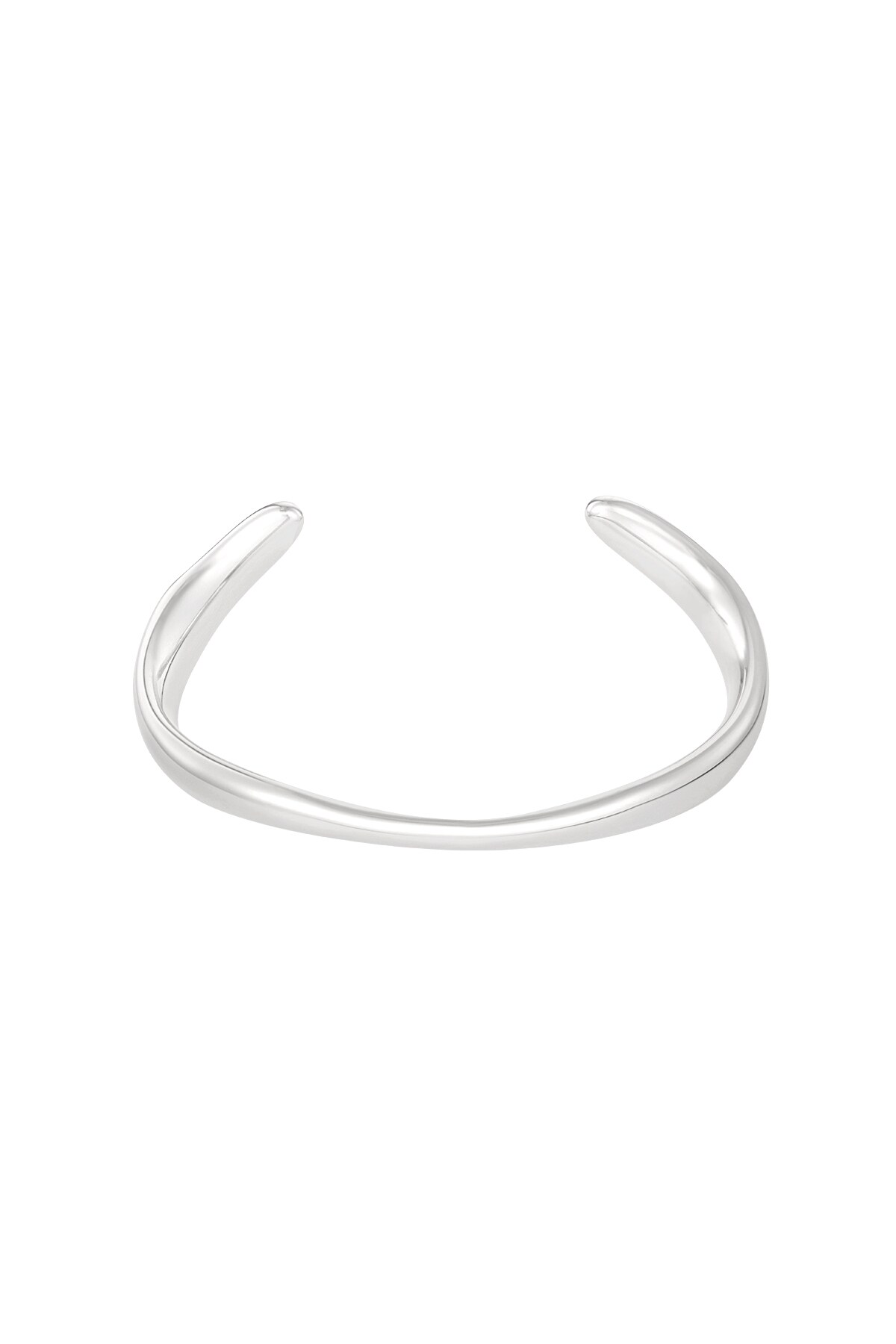 Bangle bracelet classic story - Silver color h5 