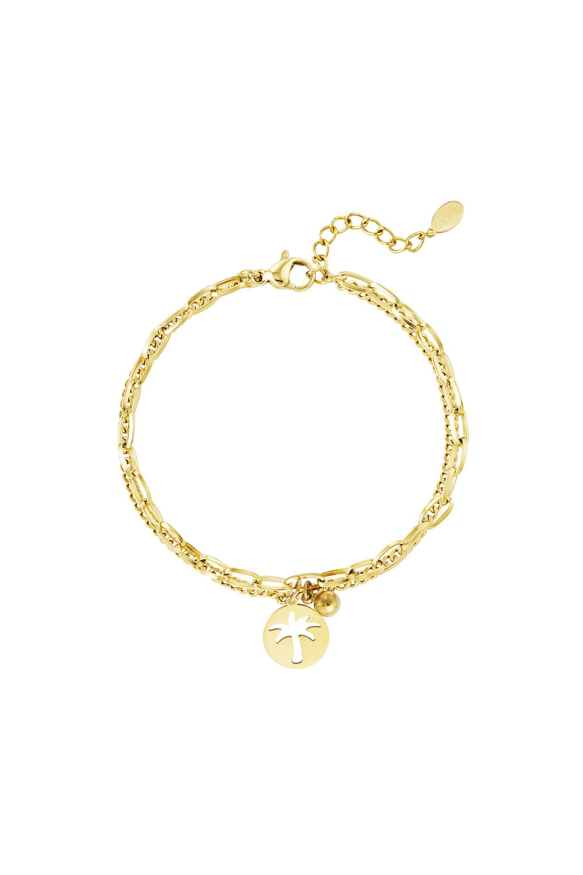 Bracelet palm life - Gold color h5 