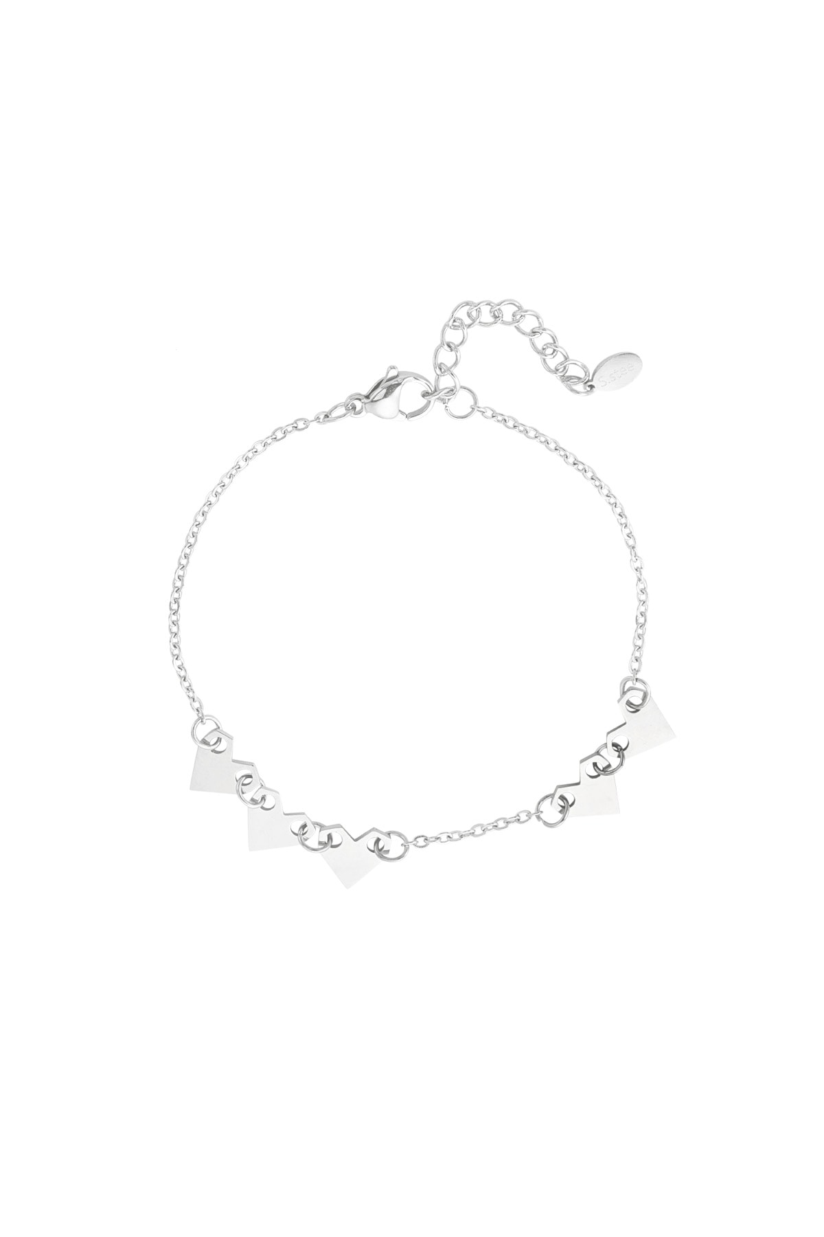 Bracelet too much love - Silver color 