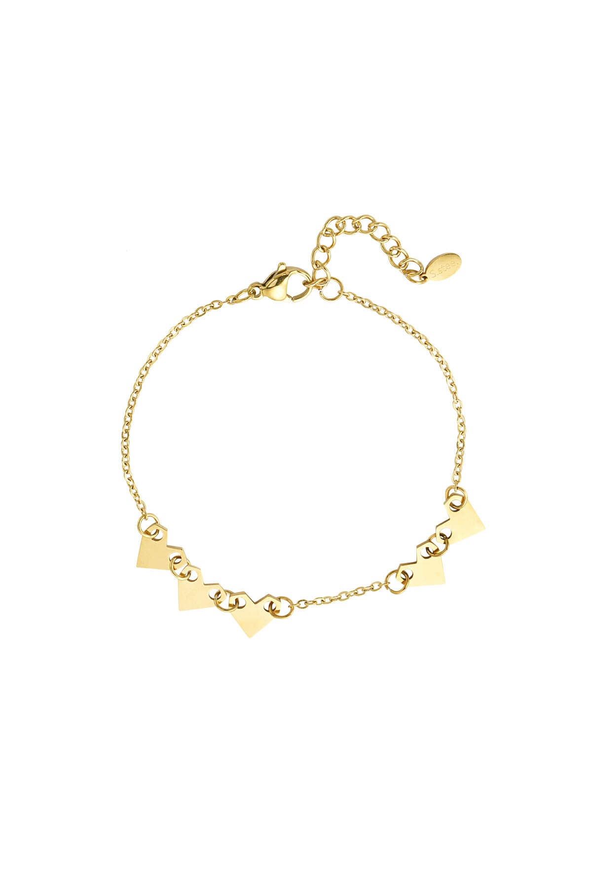 Bracelet too much love - Gold color 