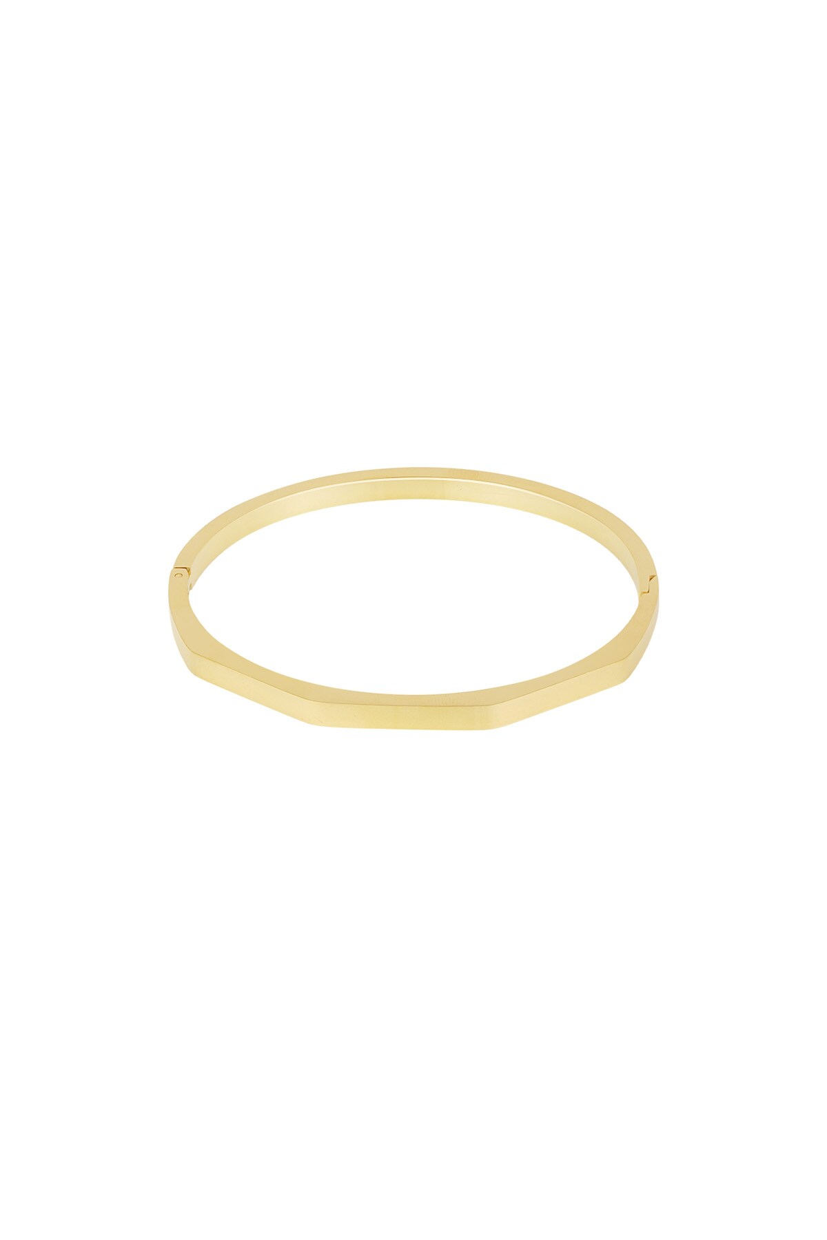 Shaped slave bracelet - Gold color h5 