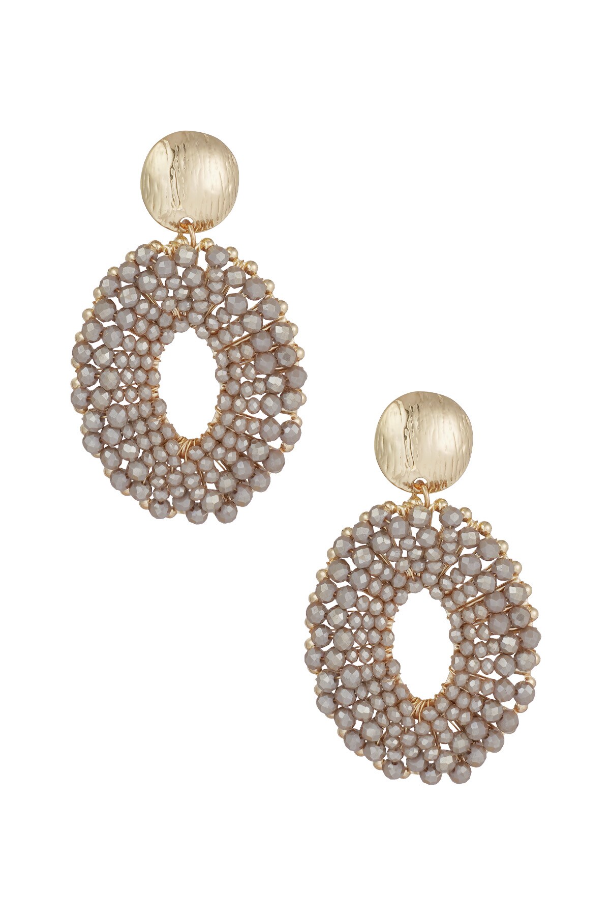 Colourful Fiesta Earrings - beige h5 