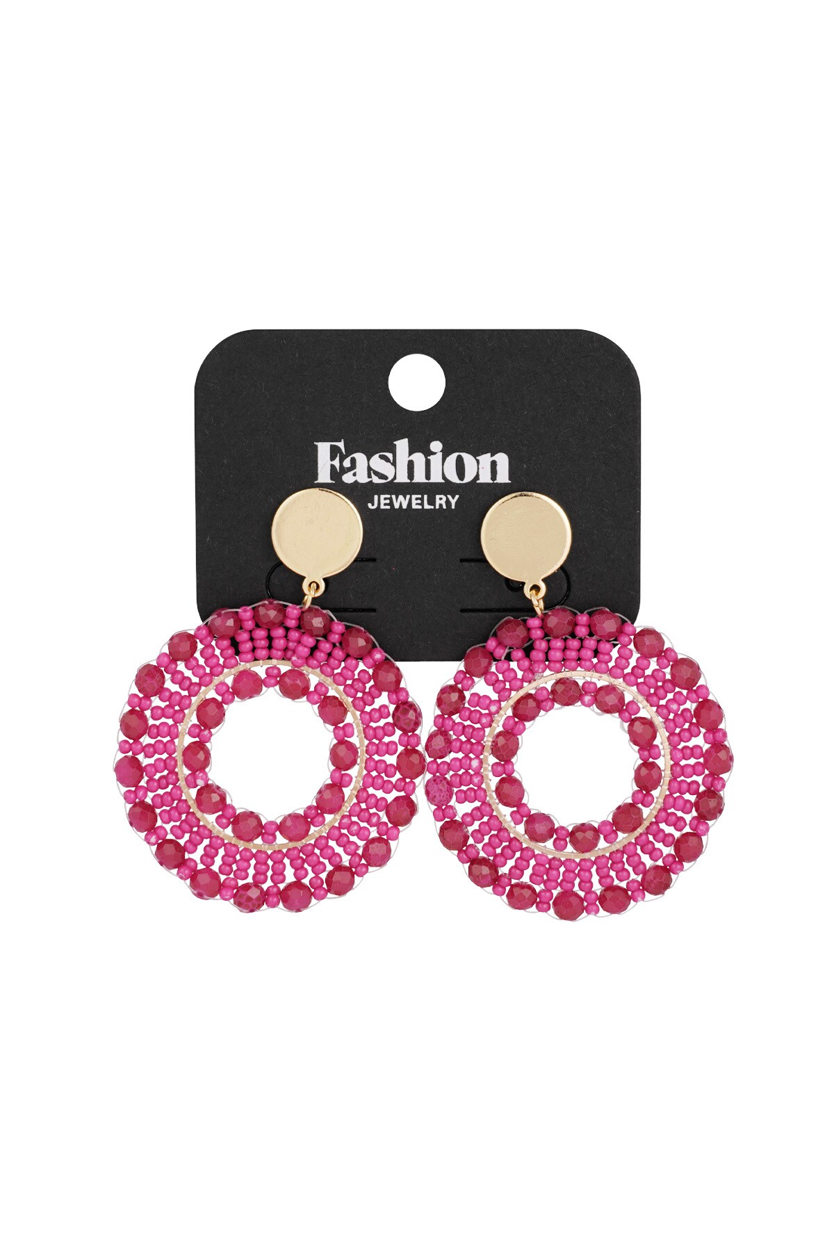 Colourful Joy Earrings - Fuchsia h5 Picture2