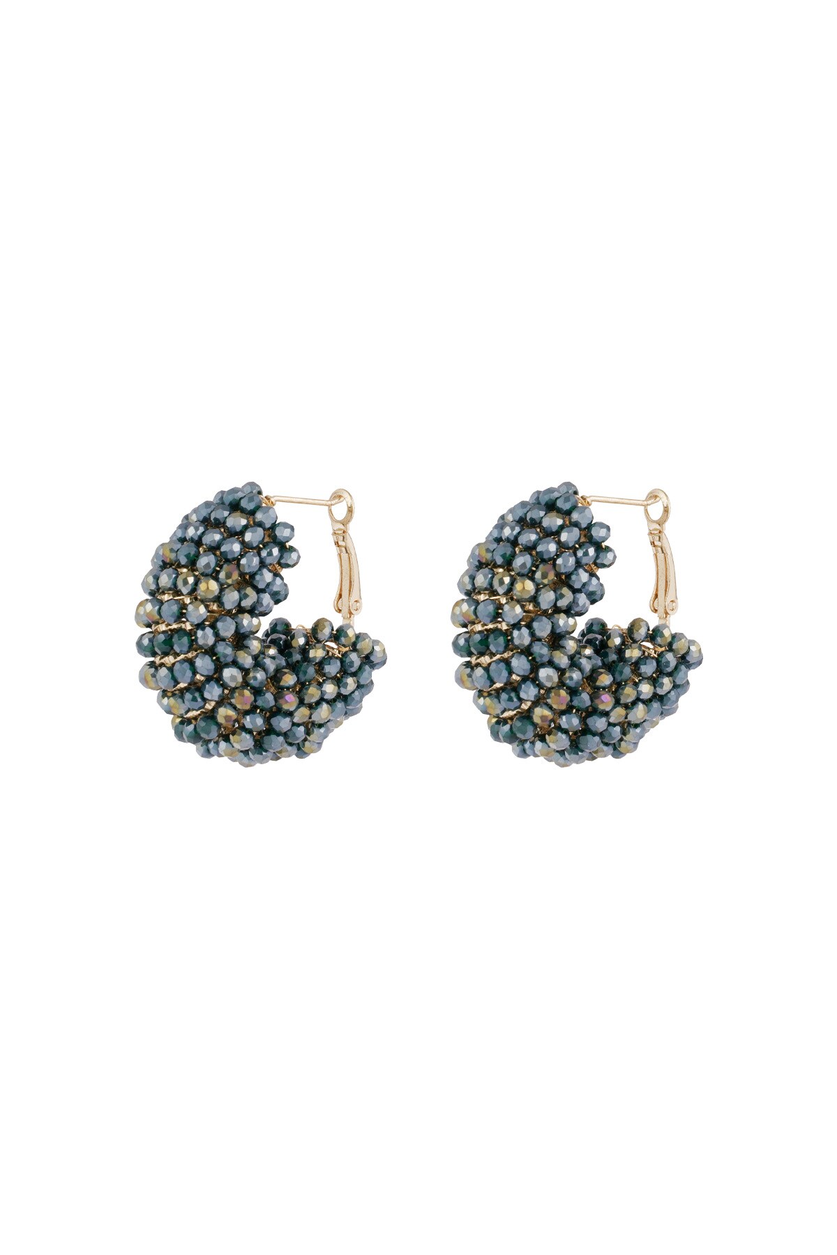 Happy Beads earrings - grey h5 