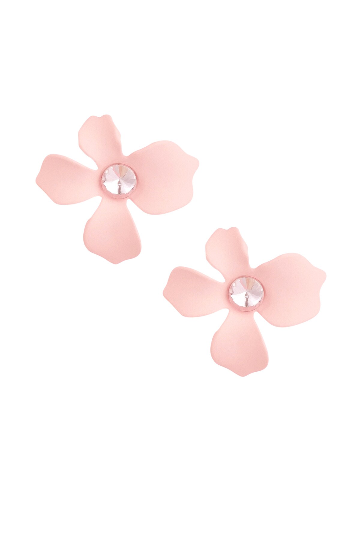 Summer flower earrings - pink h5 