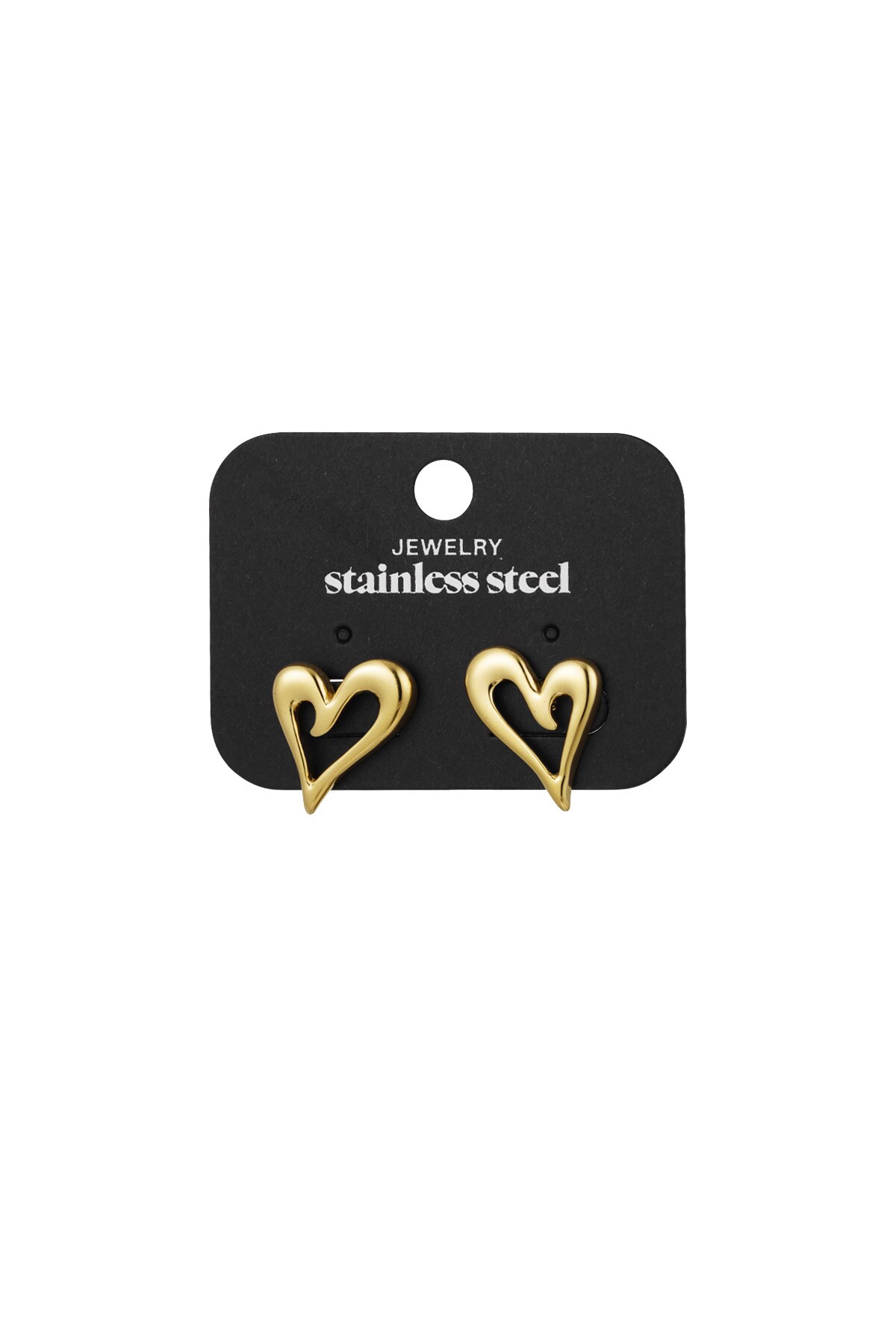 Feeling Loved earrings - Gold color h5 Picture3