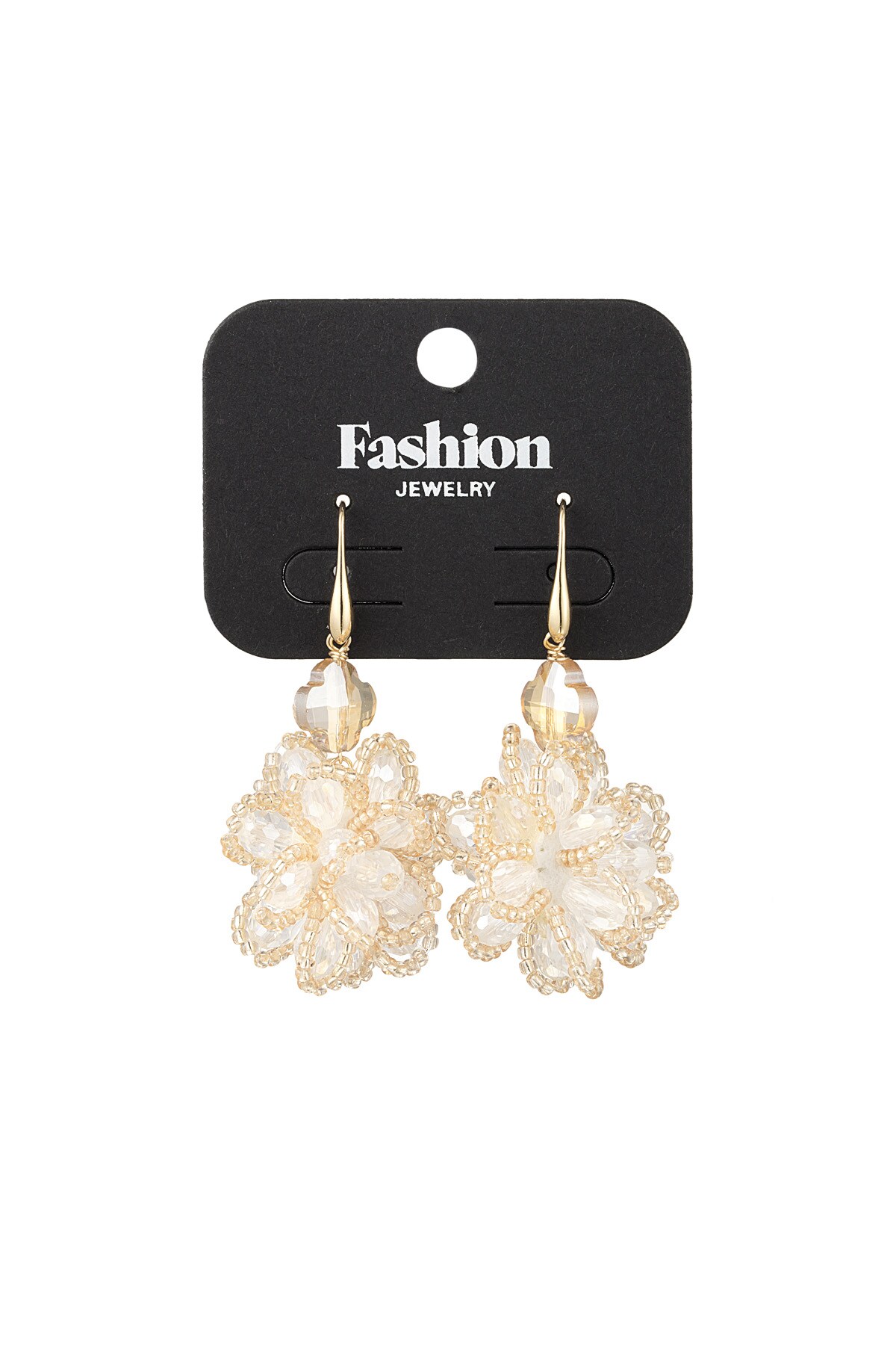 Blushing Bouquet earrings - white h5 Picture3