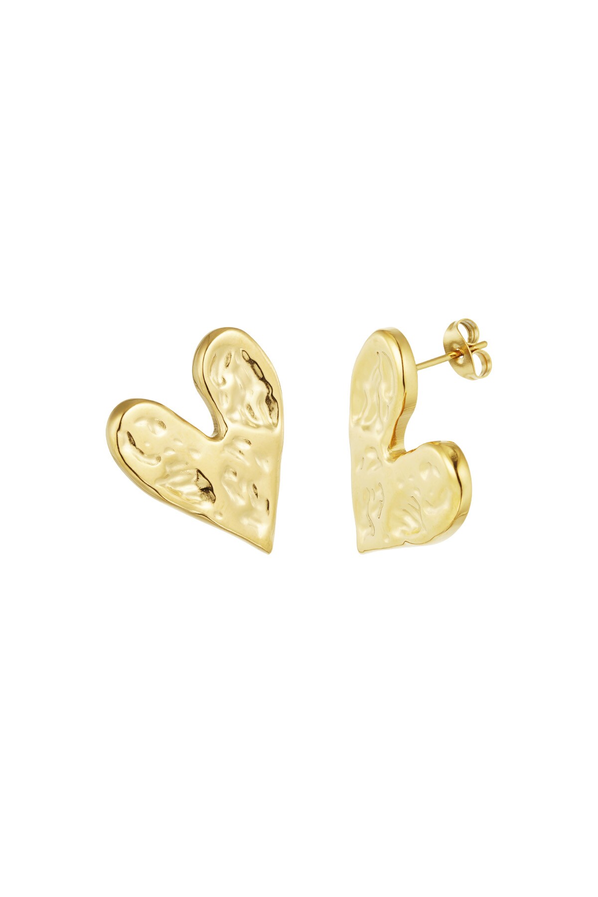 Earrings my love - Gold color h5 