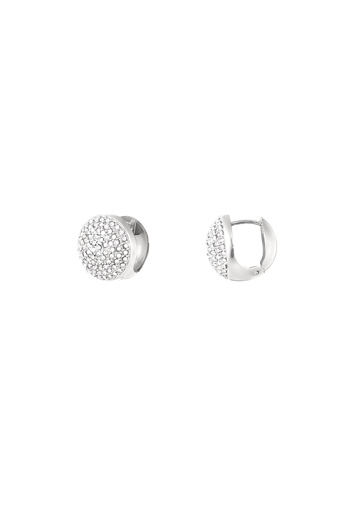 Earrings sparkle everyday - Silver color h5 