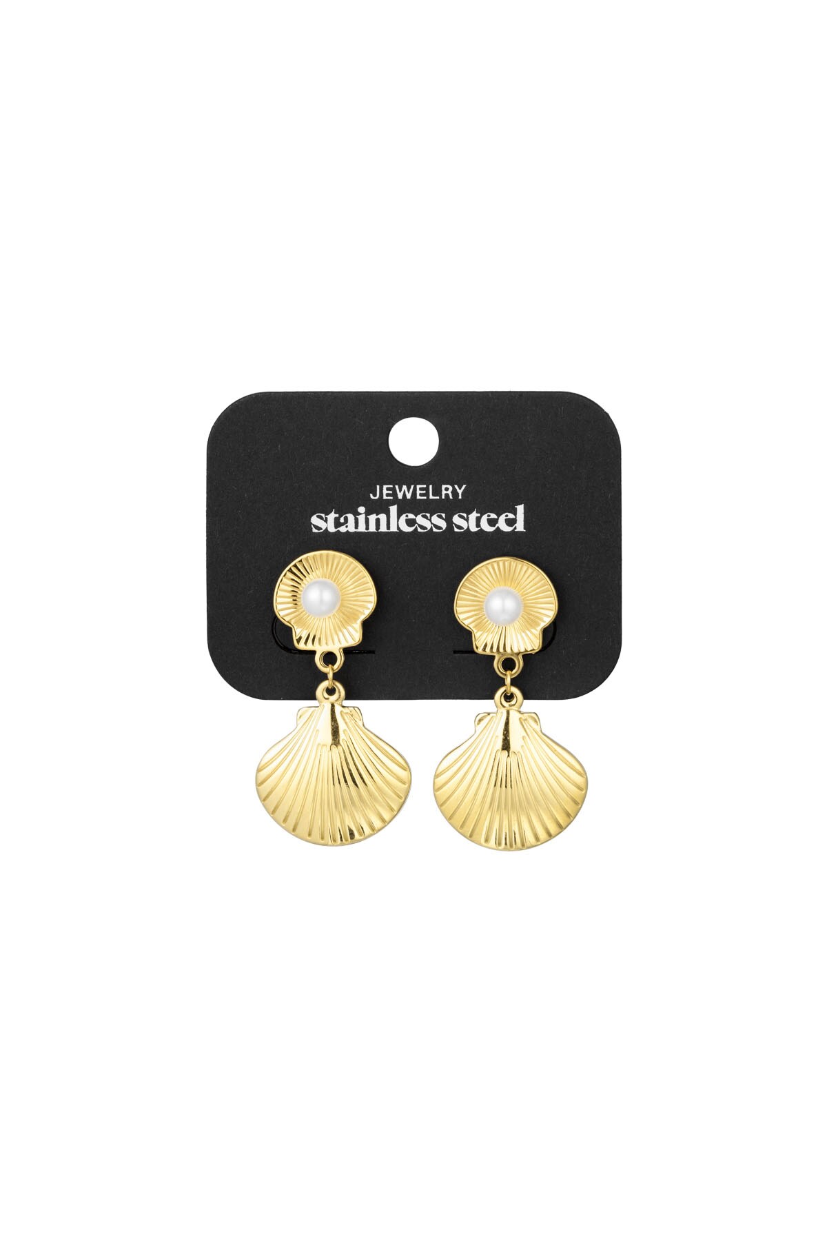 Earrings sea treasure - Gold color h5 Picture3