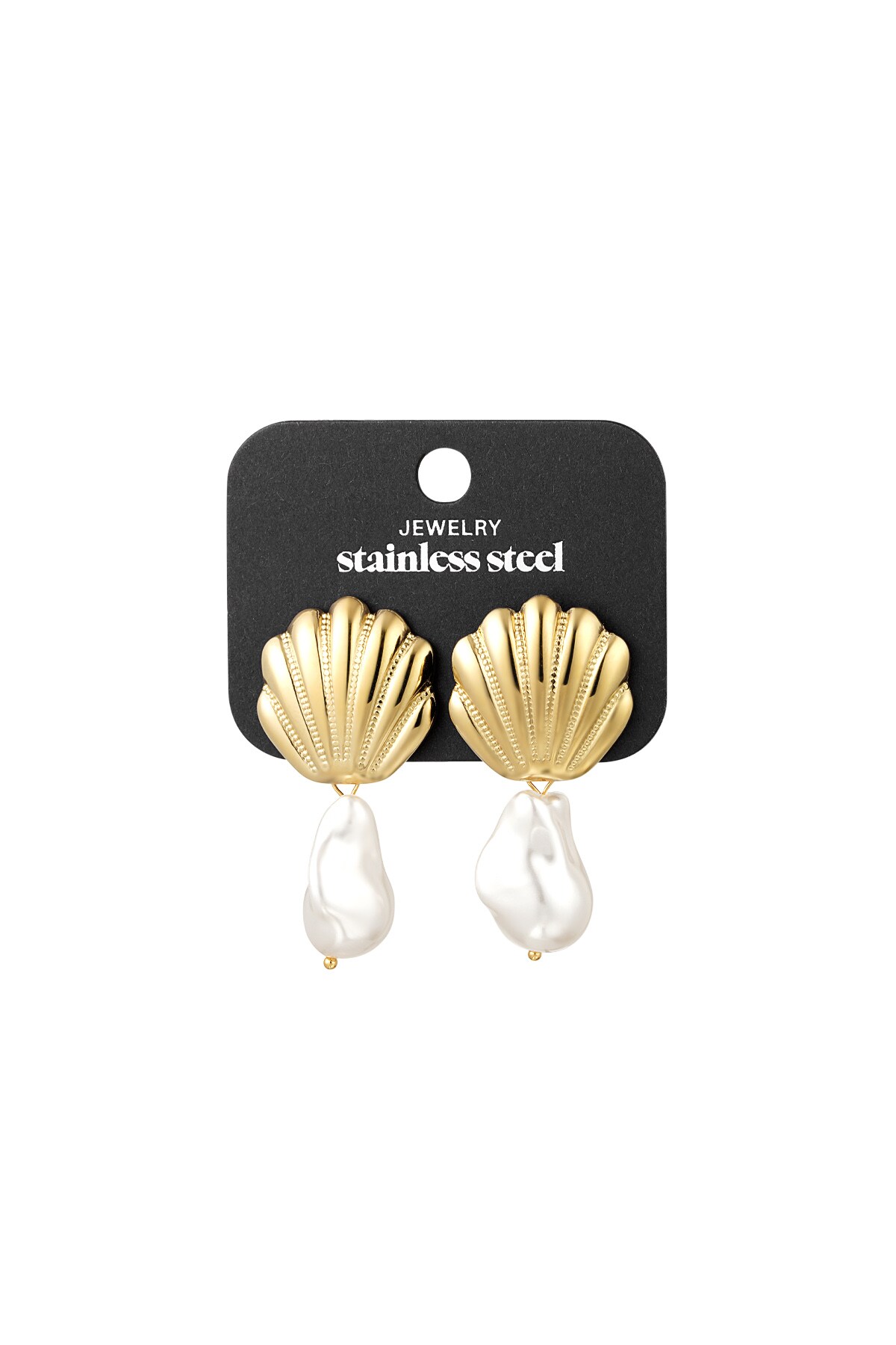 Beach Treasure earrings - Gold color h5 Picture3