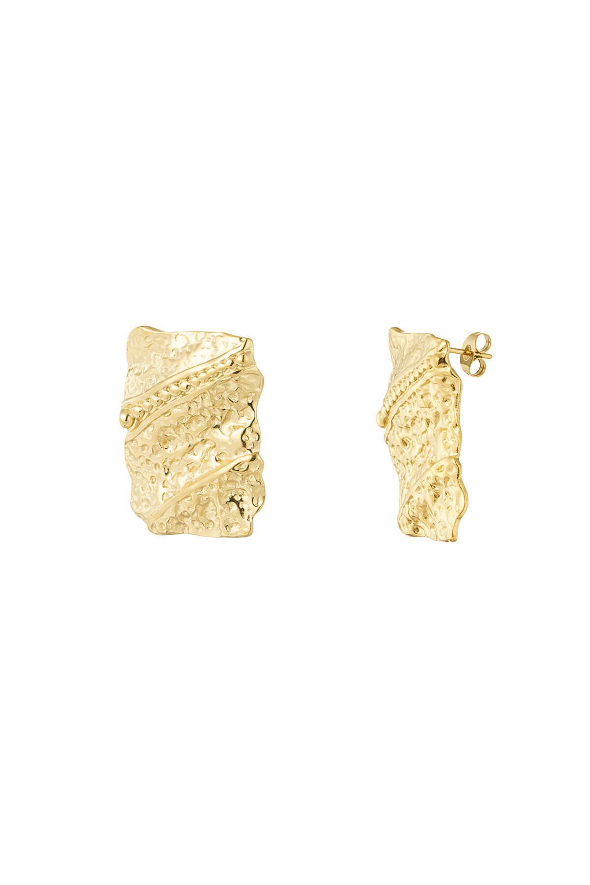 Earrings call me later - Gold color h5 