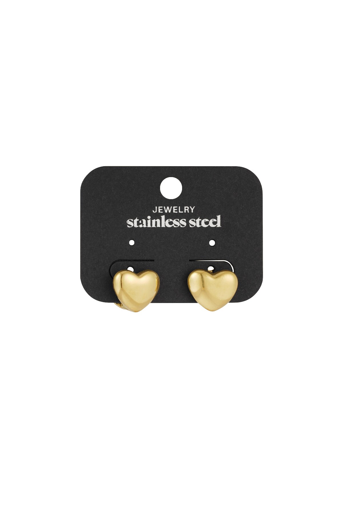 Little Hearts stud earrings - Gold color h5 Picture2