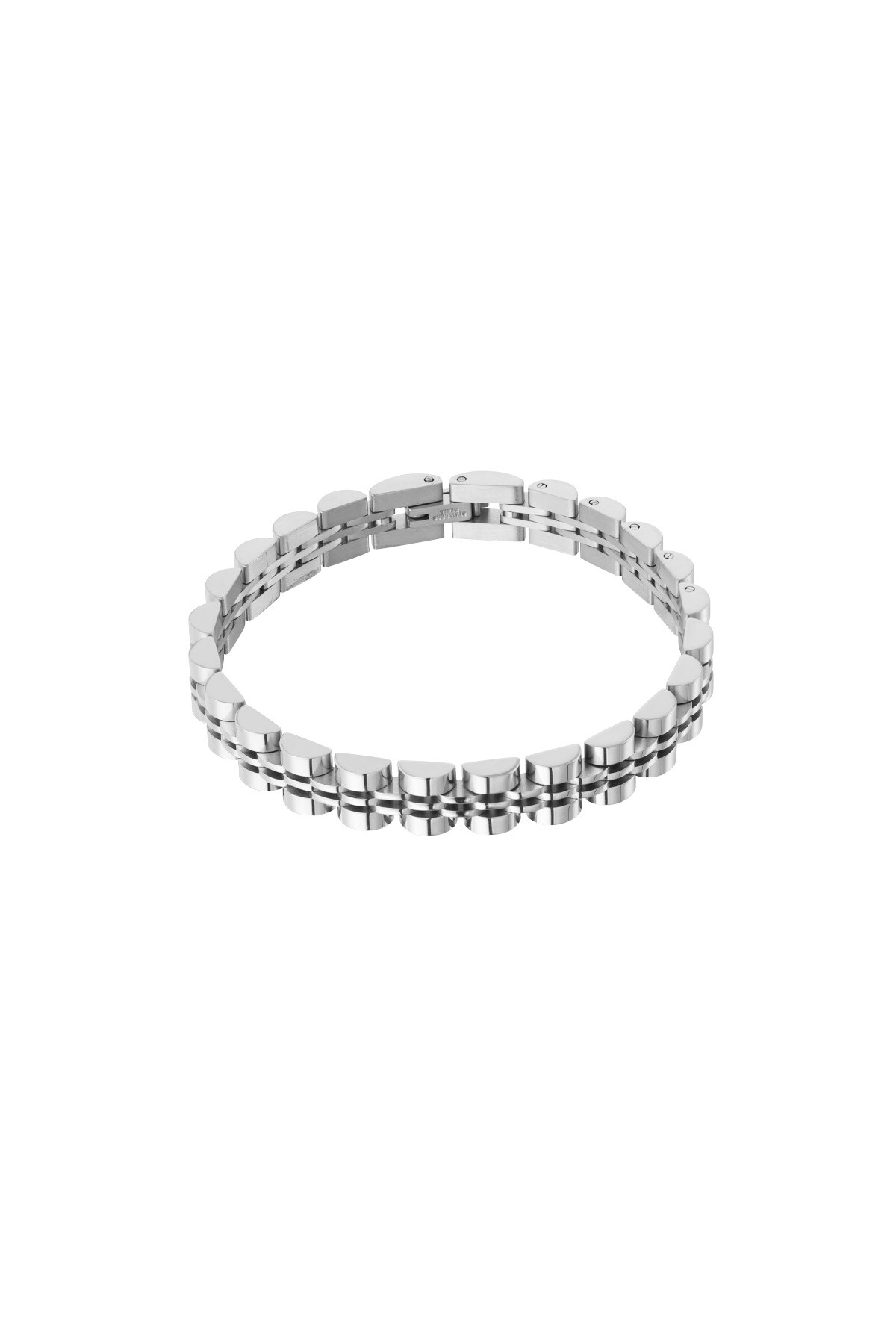 Cool link bracelet - Silver color h5 