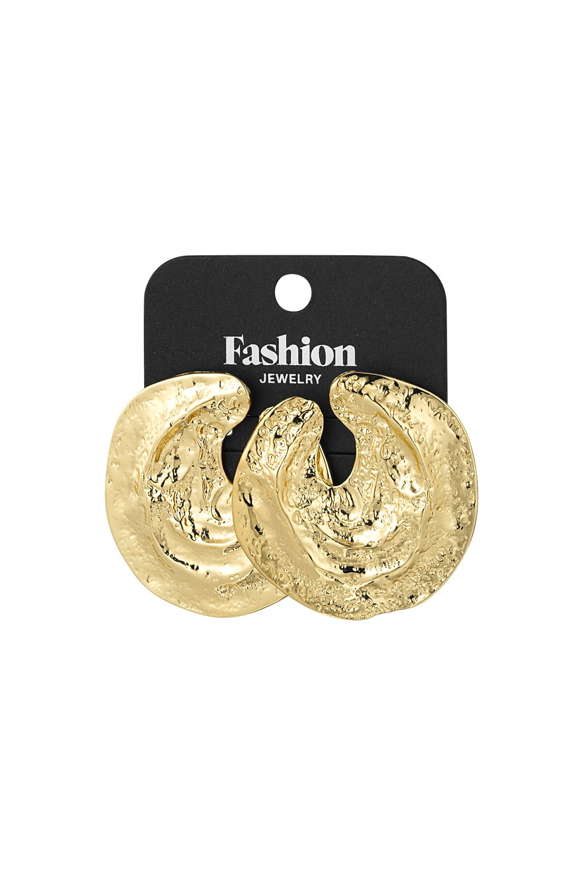 Divine dangles earrings - Gold color h5 Picture3